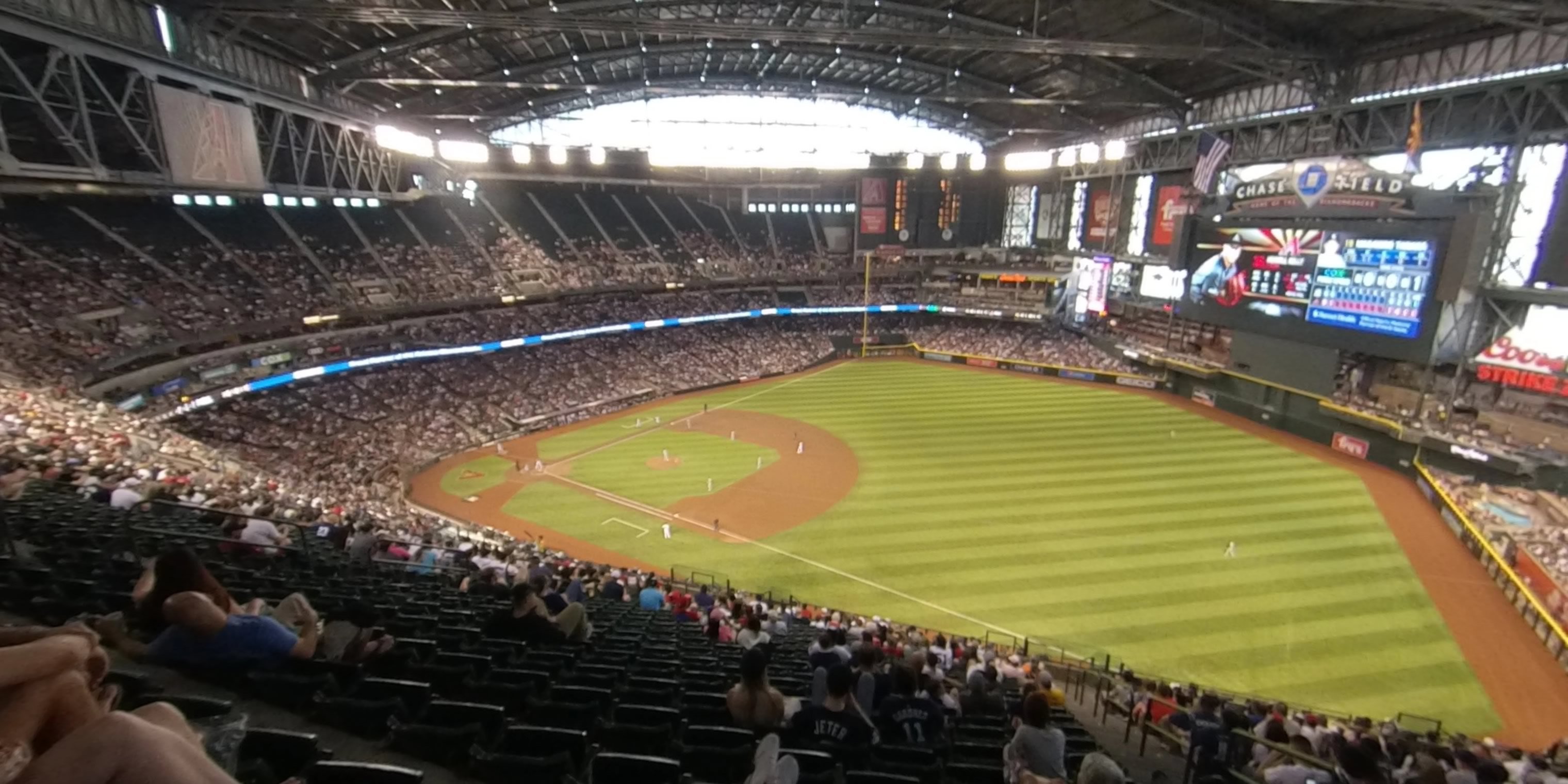 section 304 panoramic seat view  for baseball - chase field