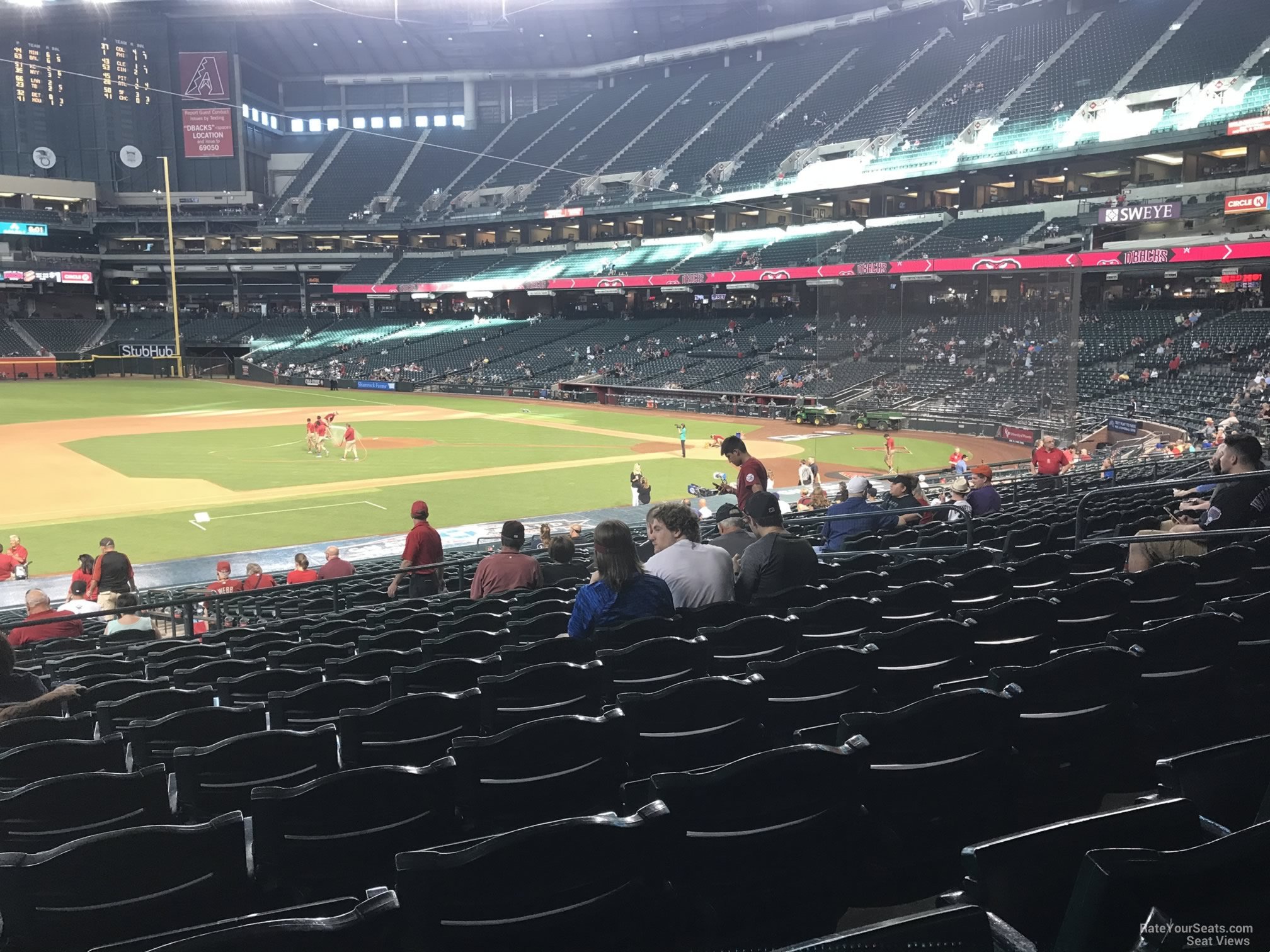 Dback Stadium Seating Chart