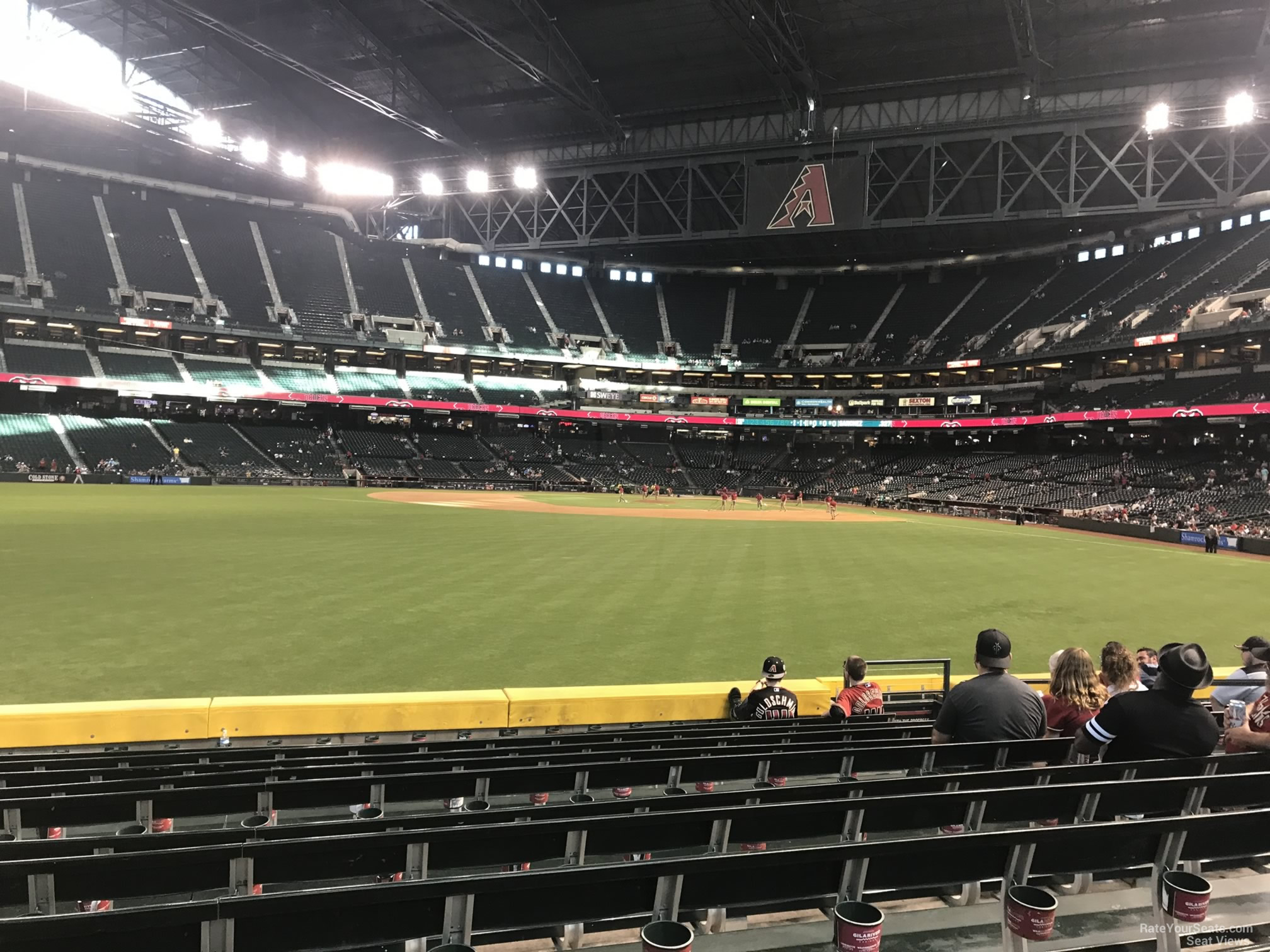 chase field section 143 arizona diamondbacks az diamondbacks seating chart
