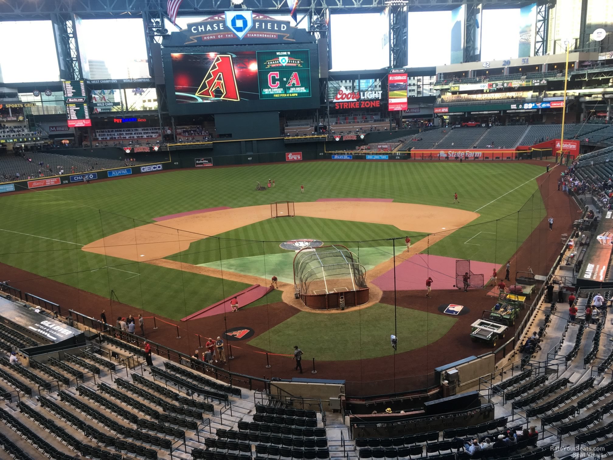 Section 210F at Chase Field Arizona Diamondbacks