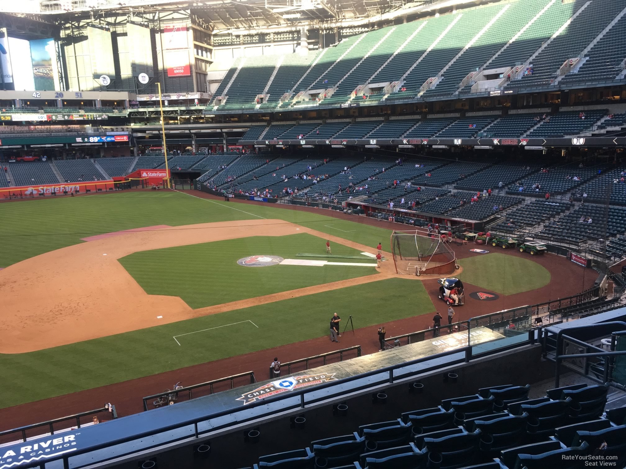 Chase Field Seating Chart Infield Reserve