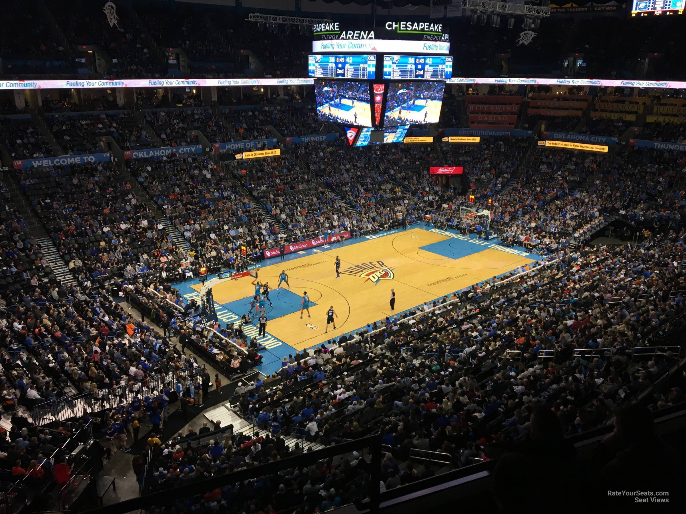 Section 312 At Paycom Center