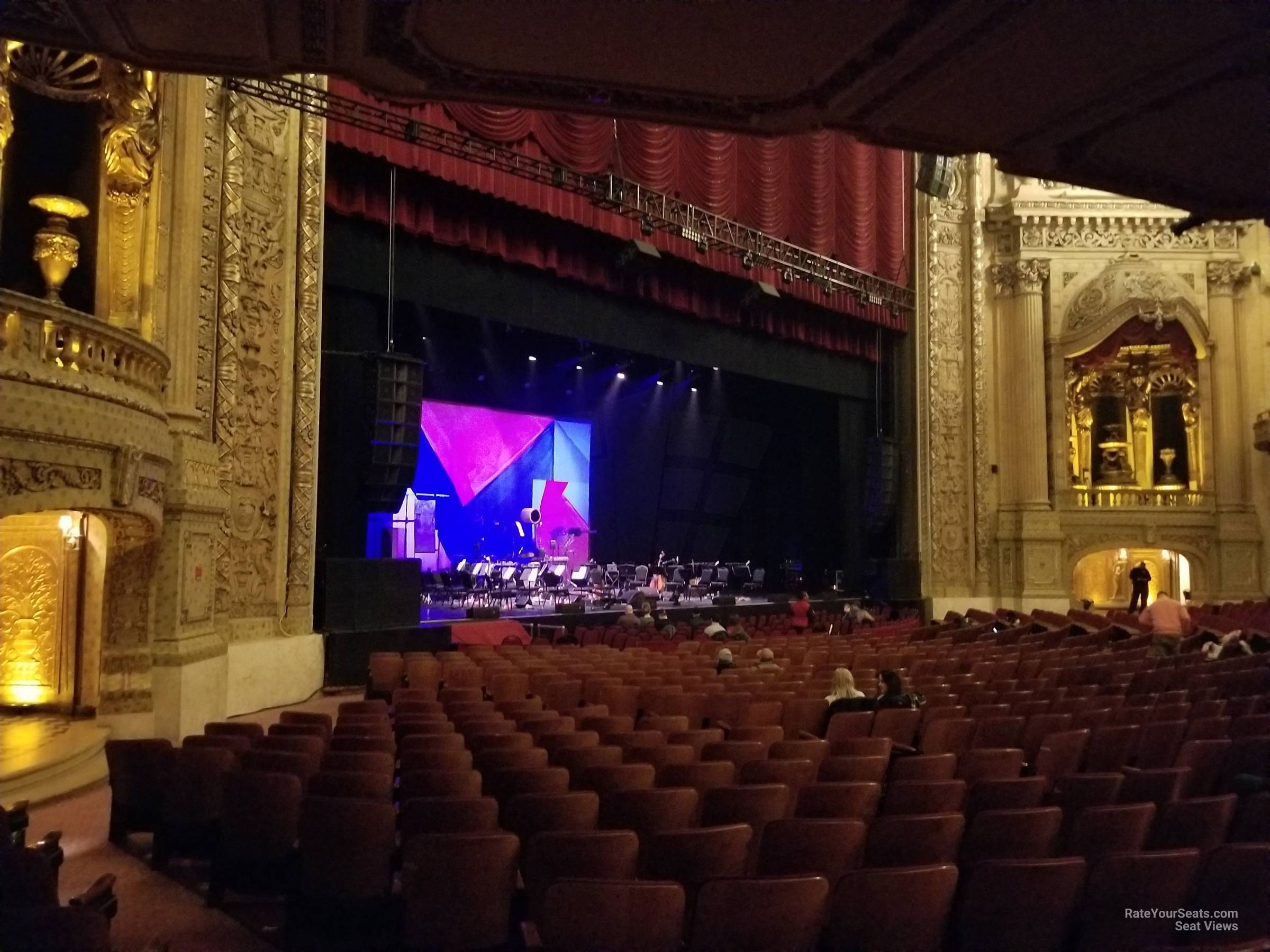 Chicago Theater Seating Chart Madonna