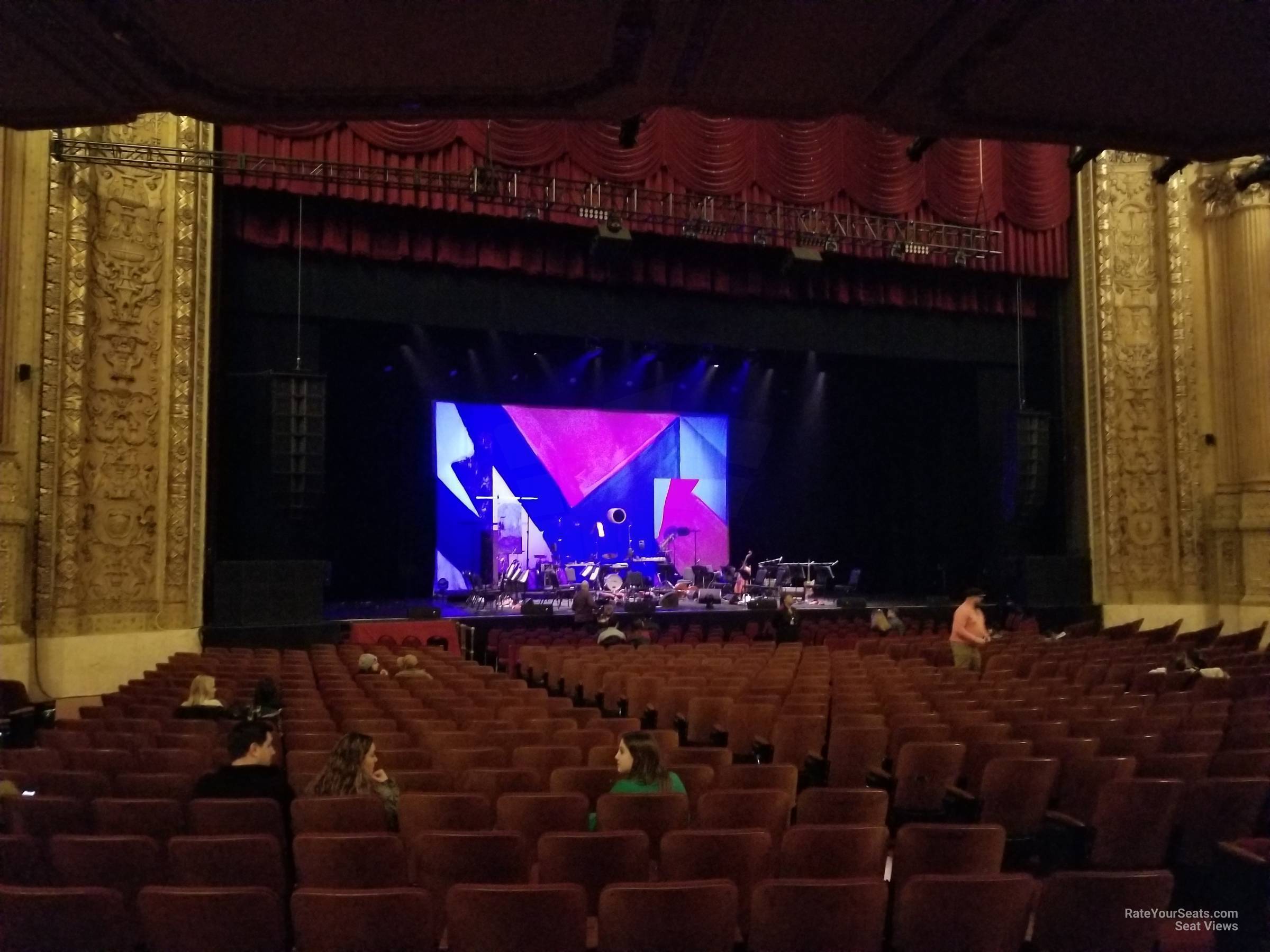 Chicago Theatre Pit Seating Chart