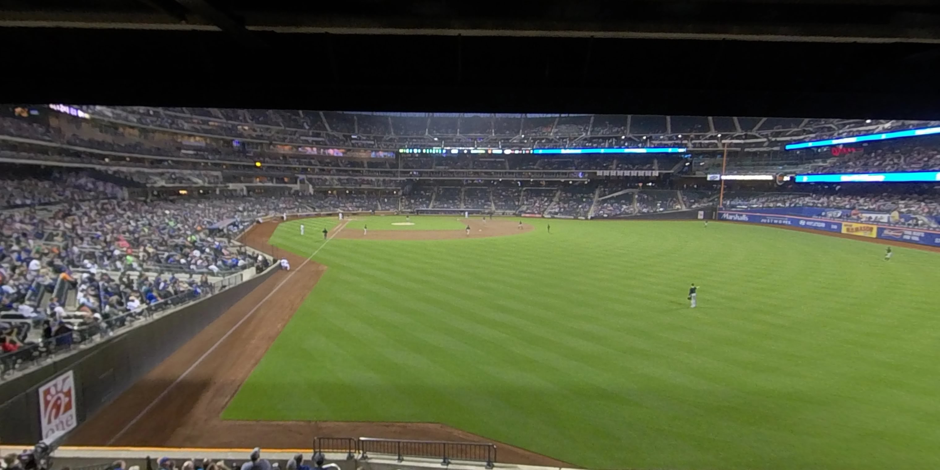 section 102 panoramic seat view  - citi field