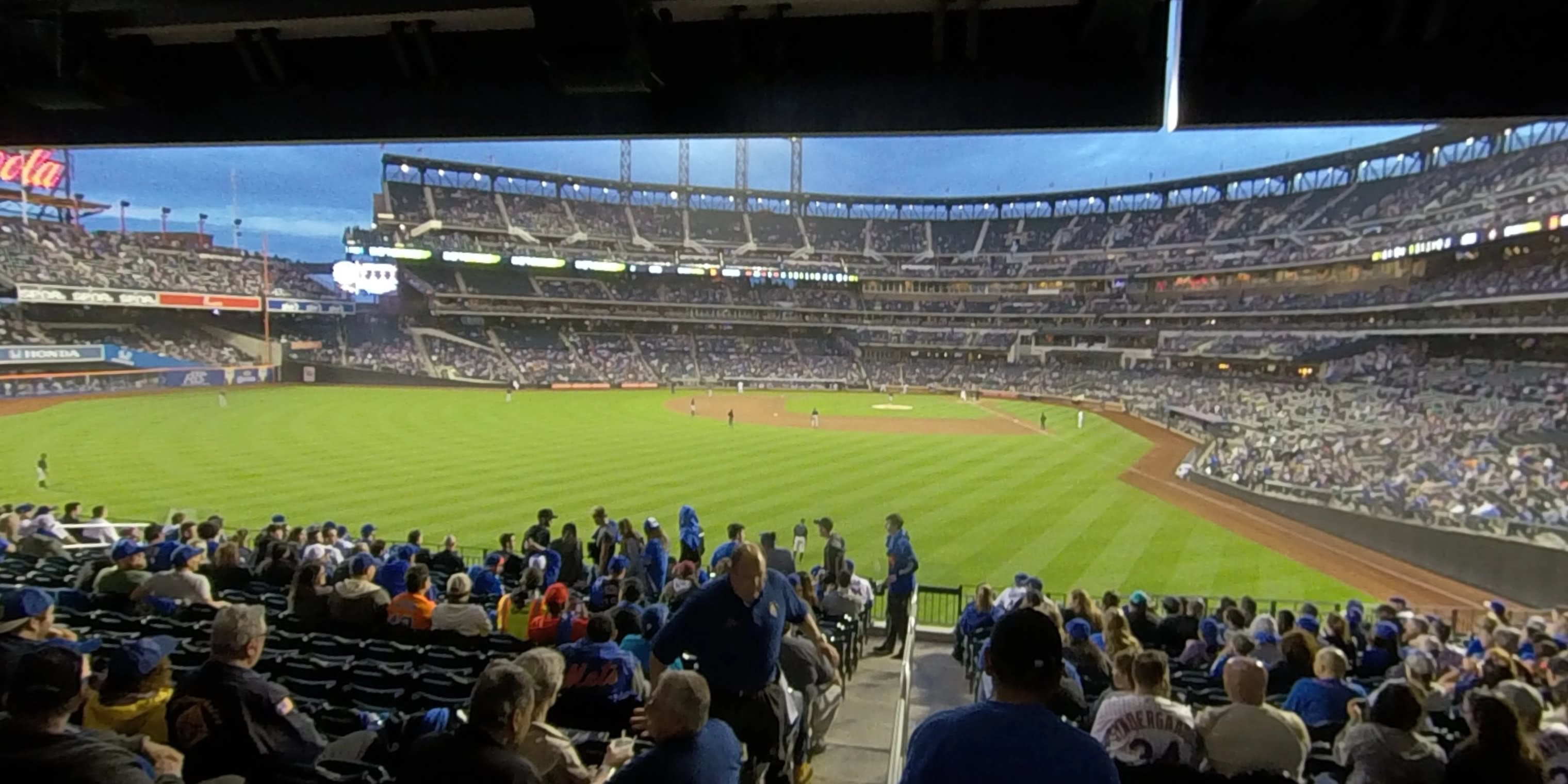 section 134 panoramic seat view  - citi field