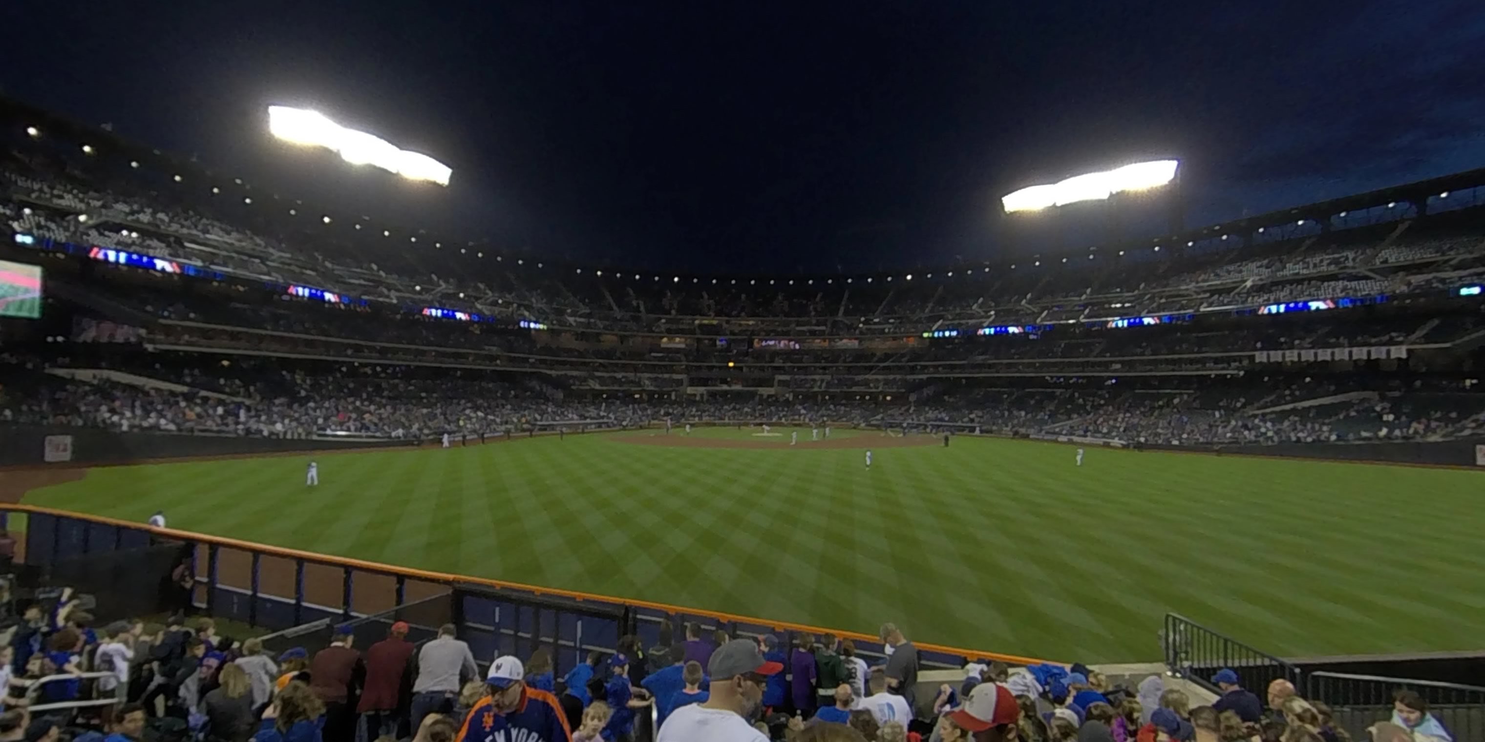 section 140 panoramic seat view  - citi field
