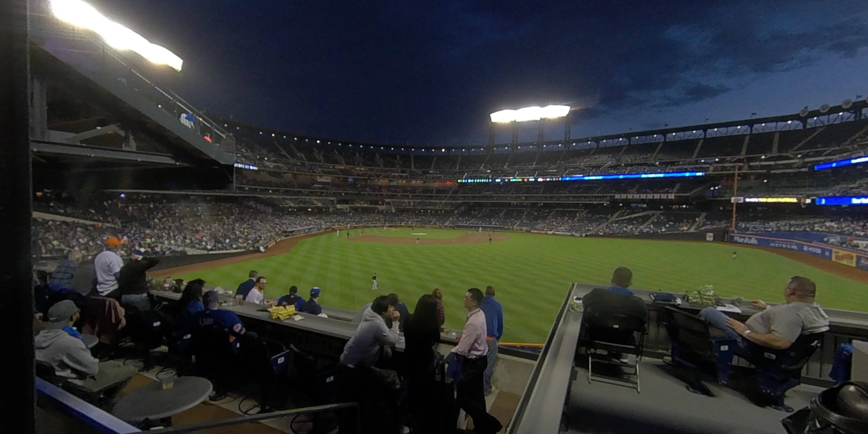 section 143 panoramic seat view  - citi field