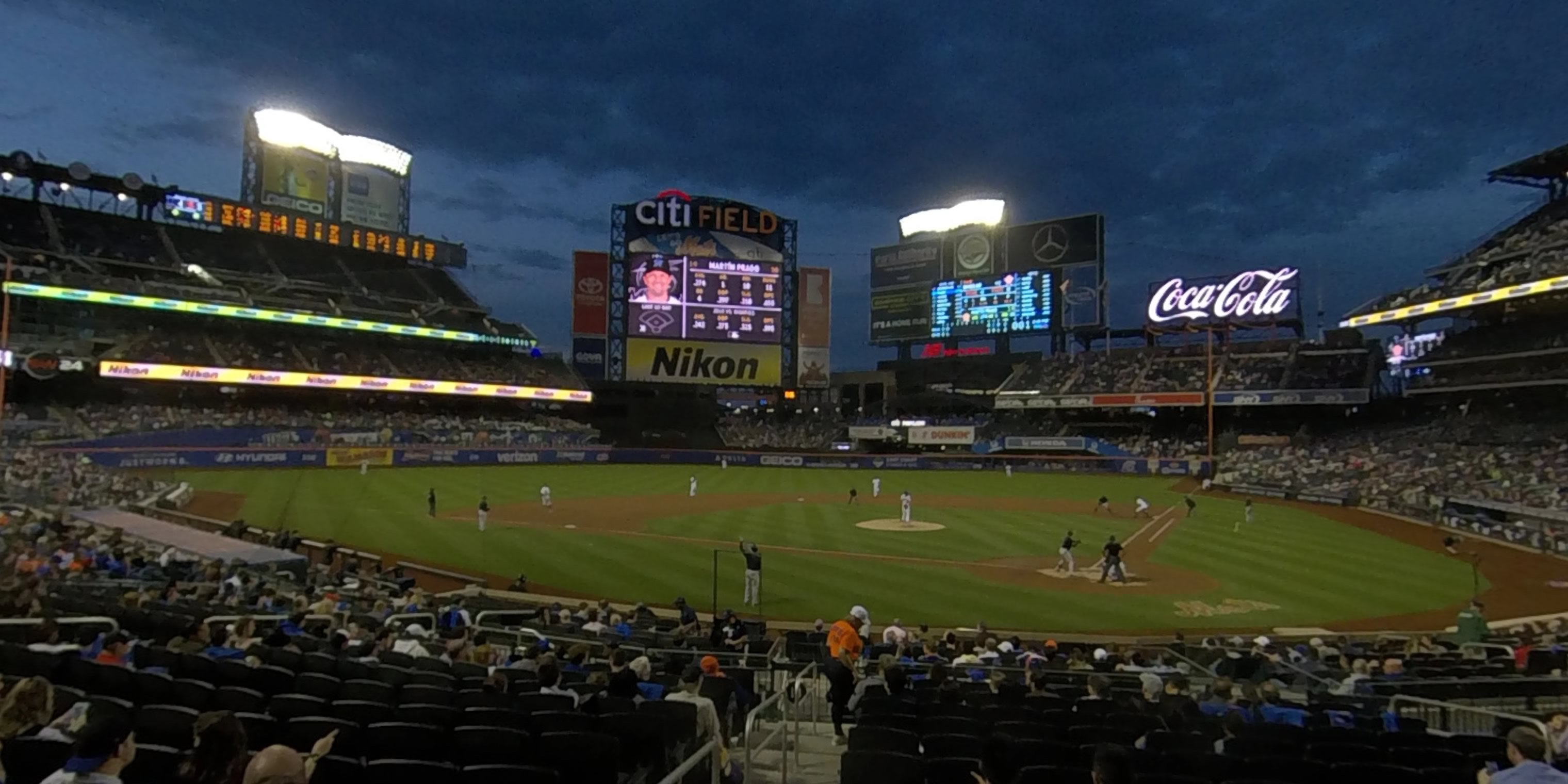 section 17 panoramic seat view  - citi field