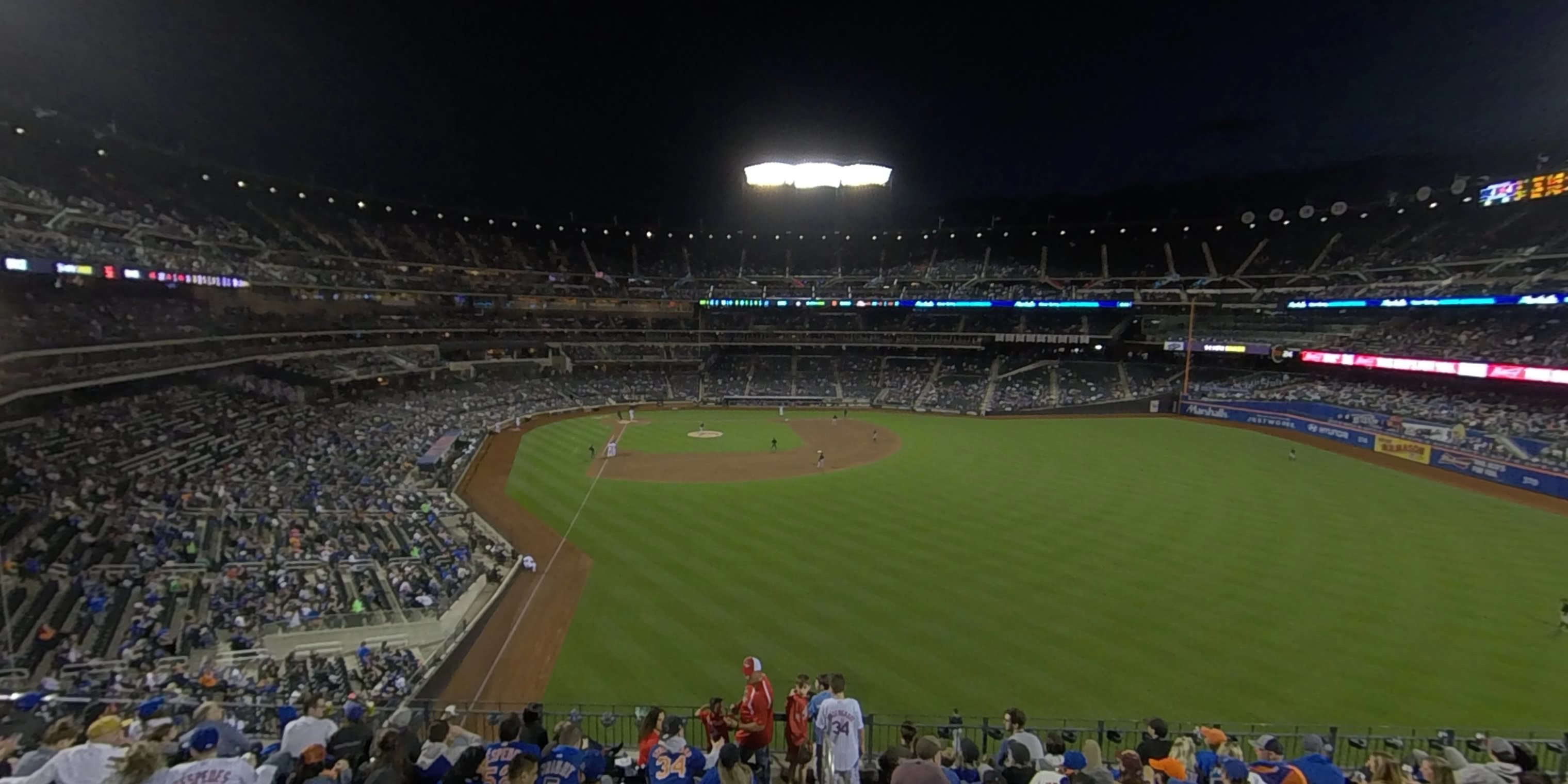 section 303 panoramic seat view  - citi field