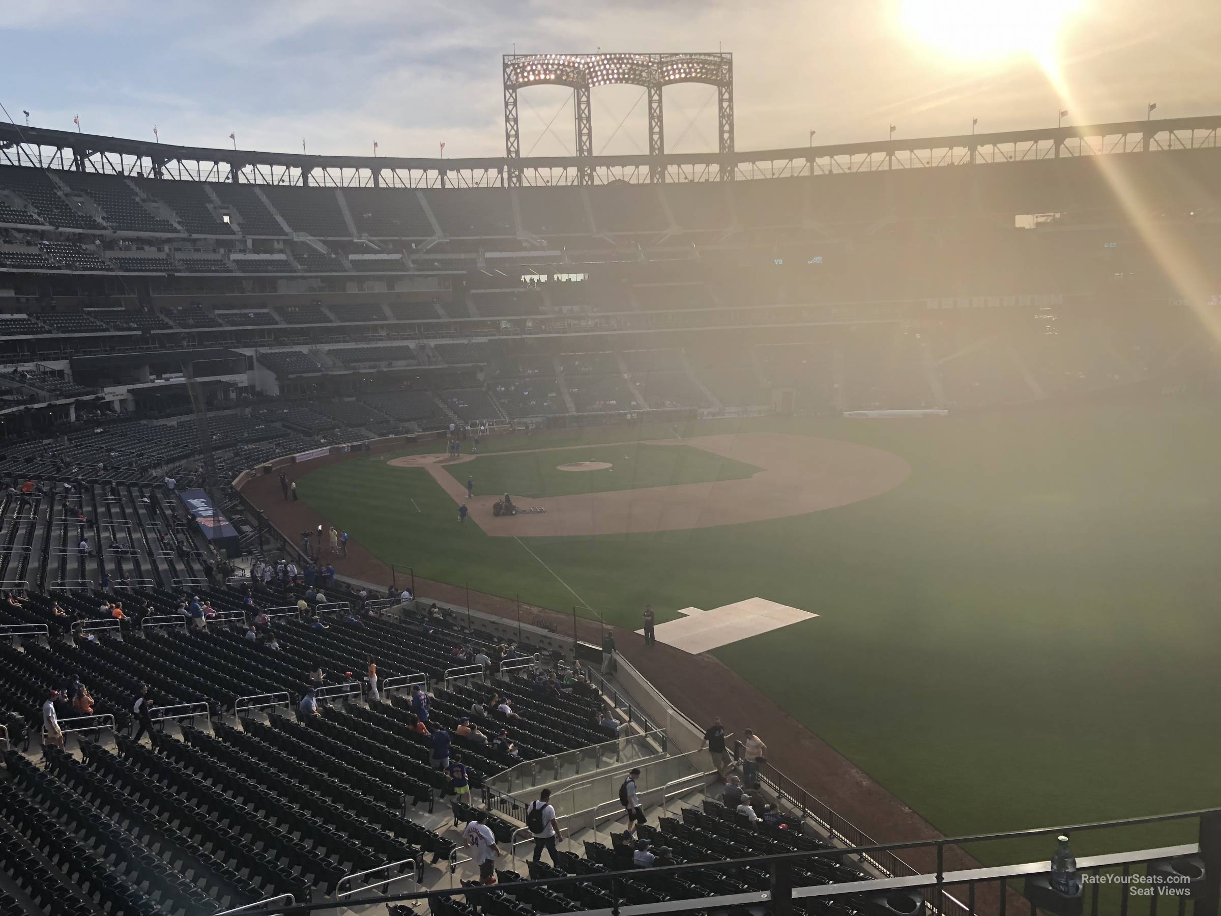 section 305, row 4 seat view  for baseball - citi field