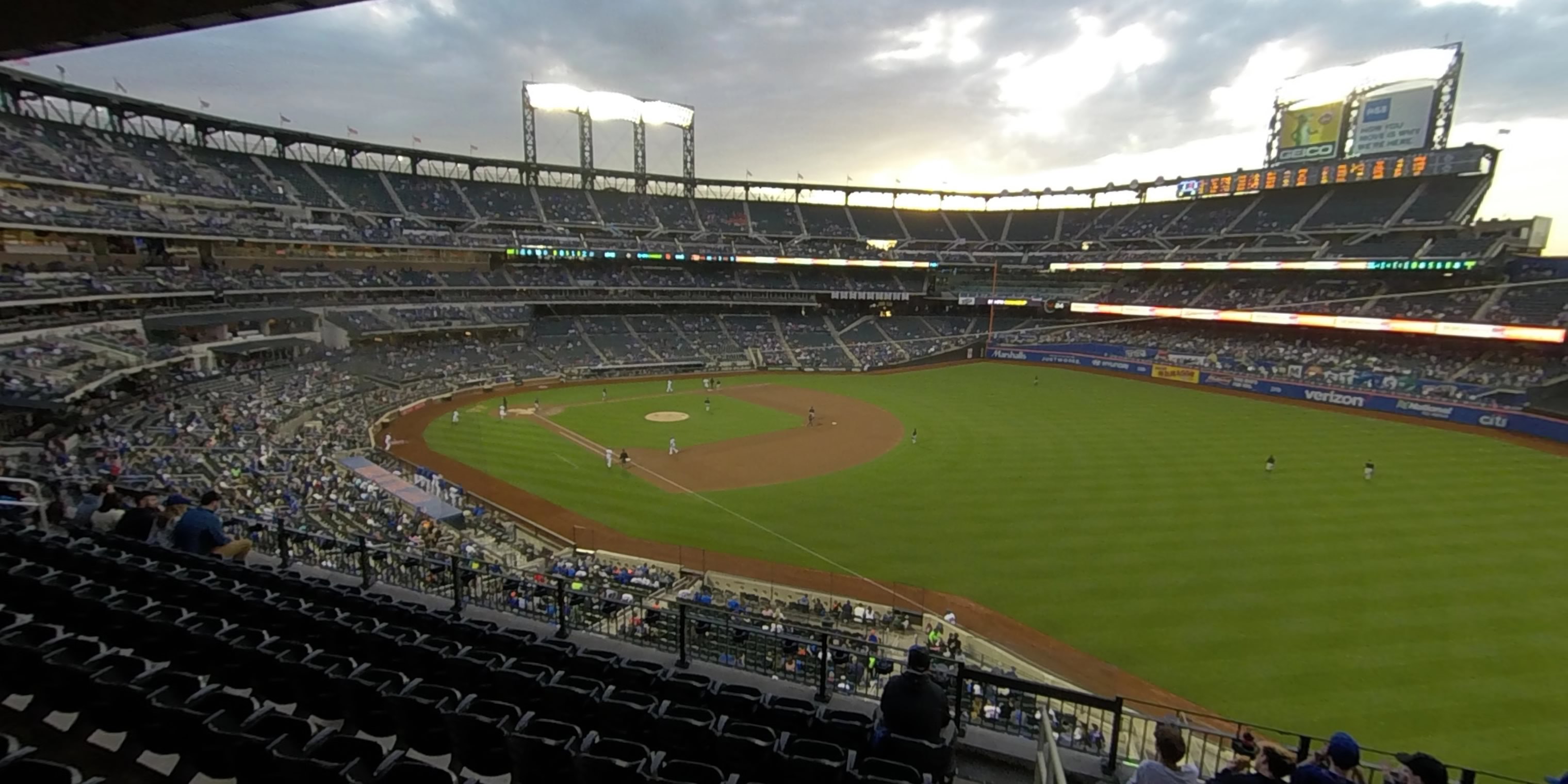 section 306 panoramic seat view  - citi field