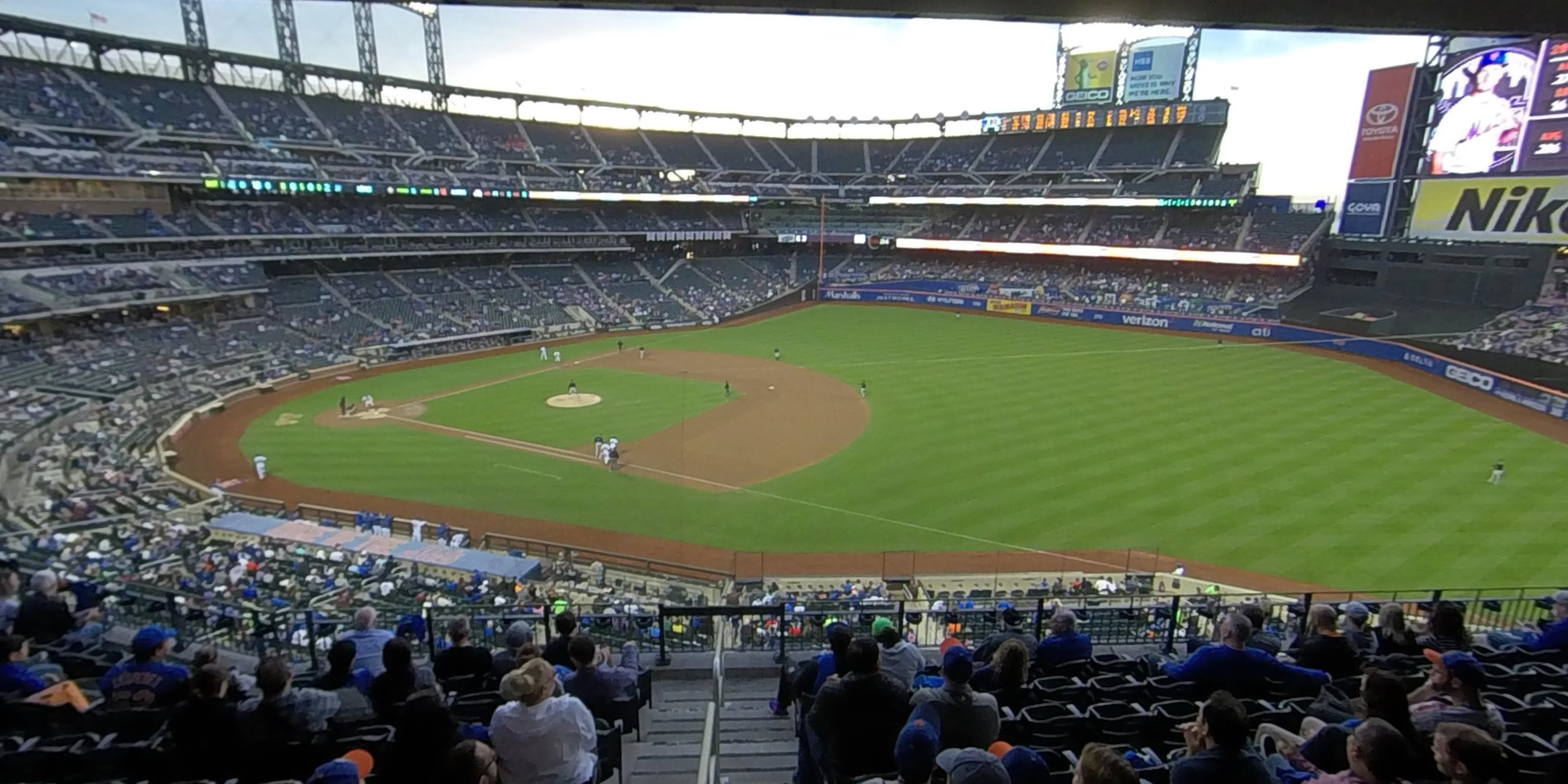 section 308 panoramic seat view  - citi field