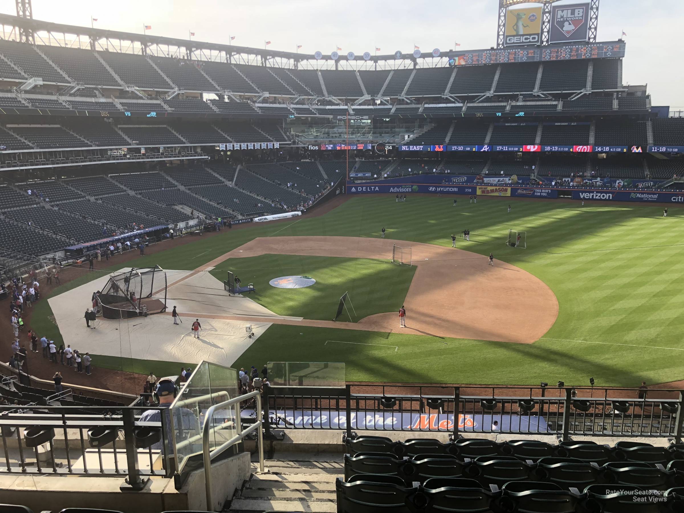 section 311, row 7 seat view  for baseball - citi field