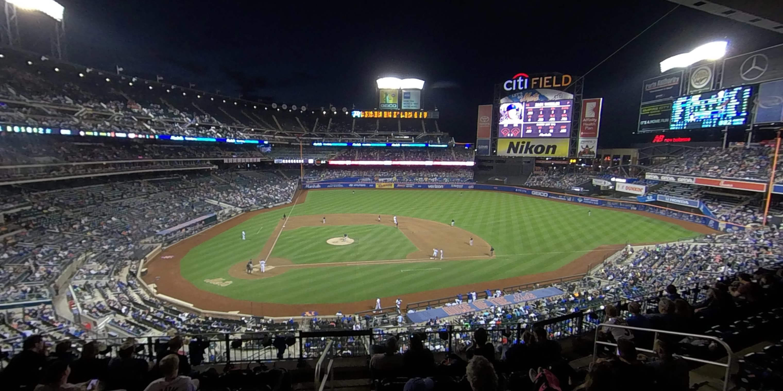 section 313 panoramic seat view  - citi field