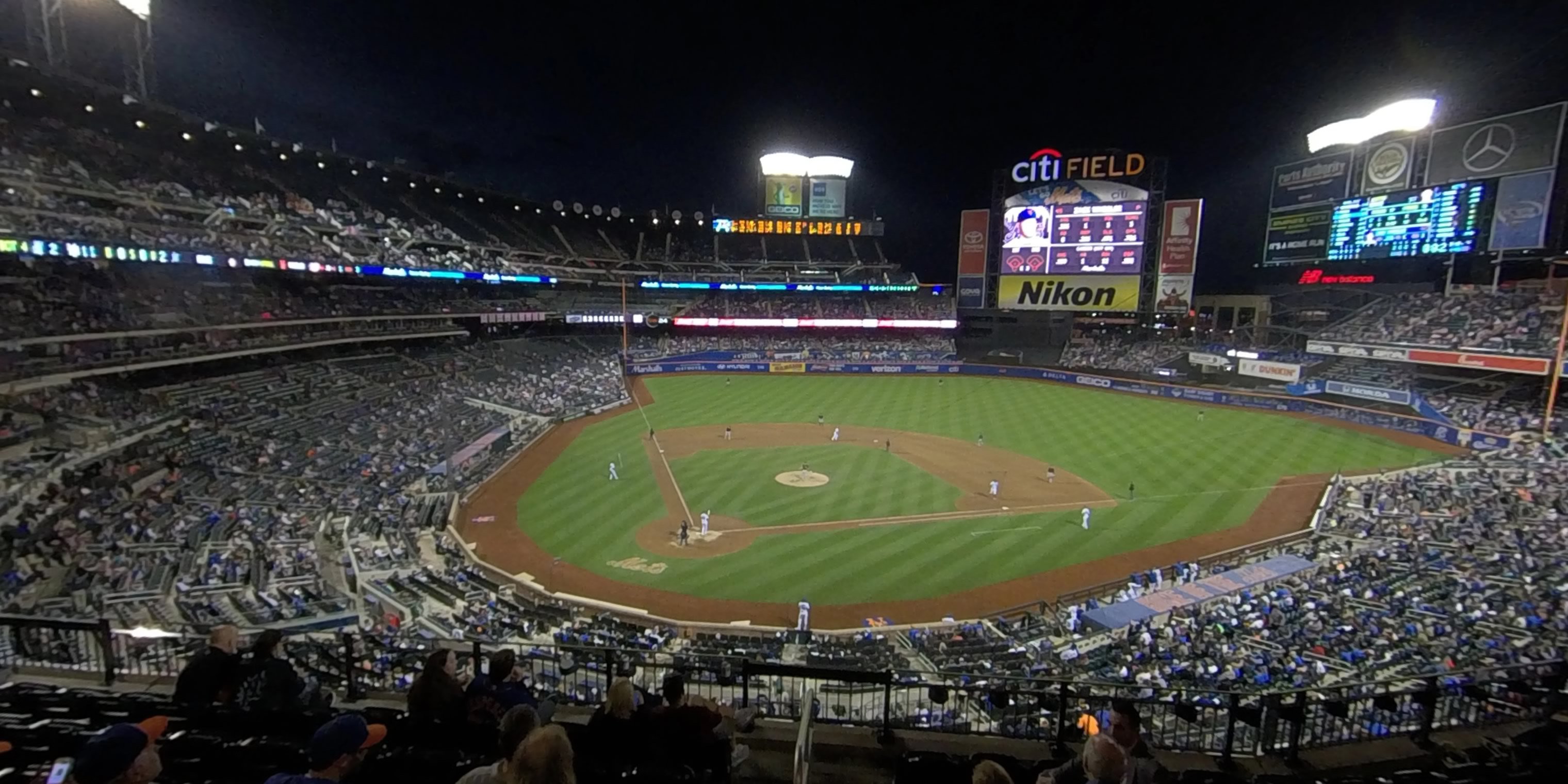 section 315 panoramic seat view  - citi field
