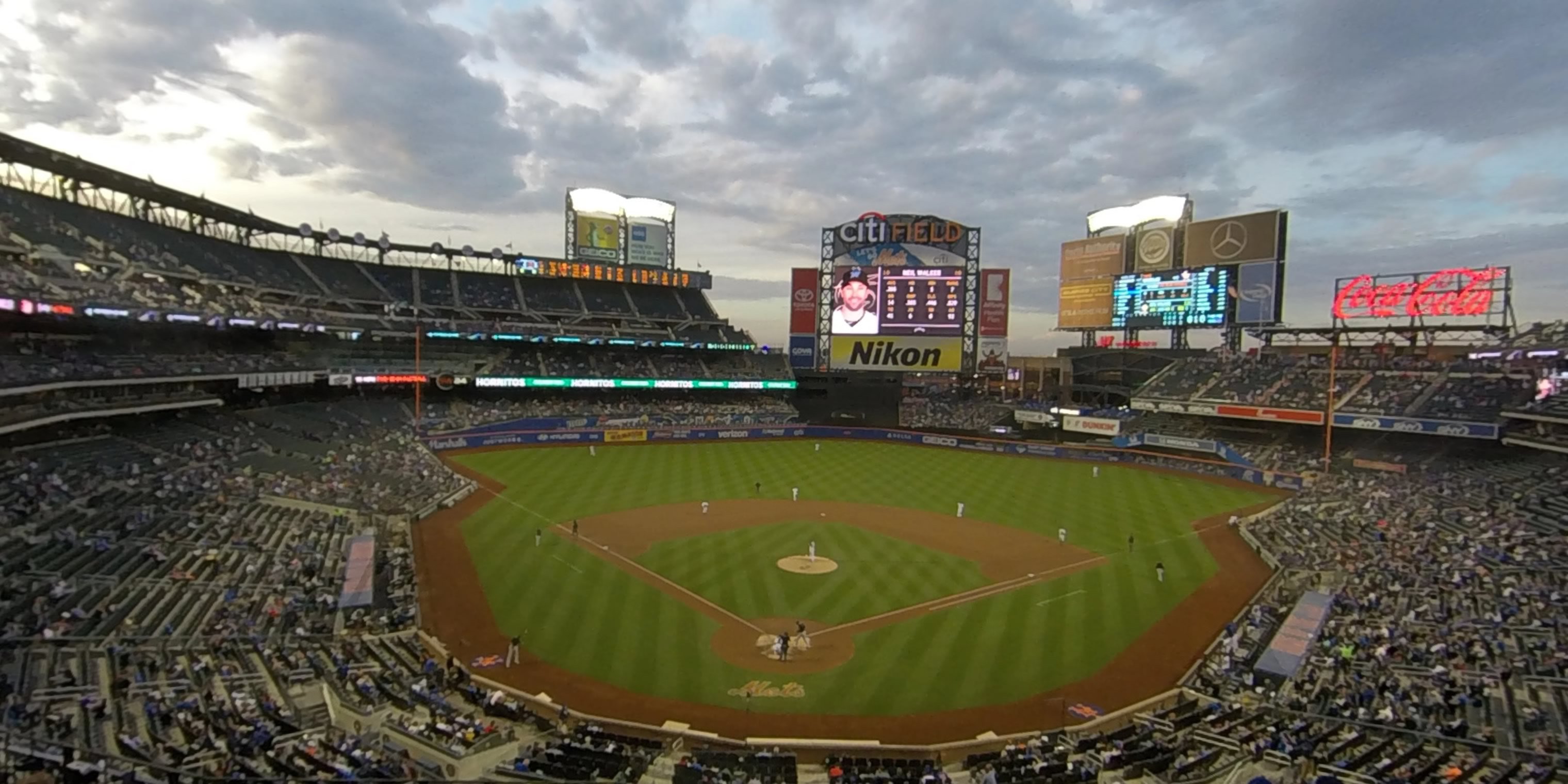 section 318 panoramic seat view  - citi field