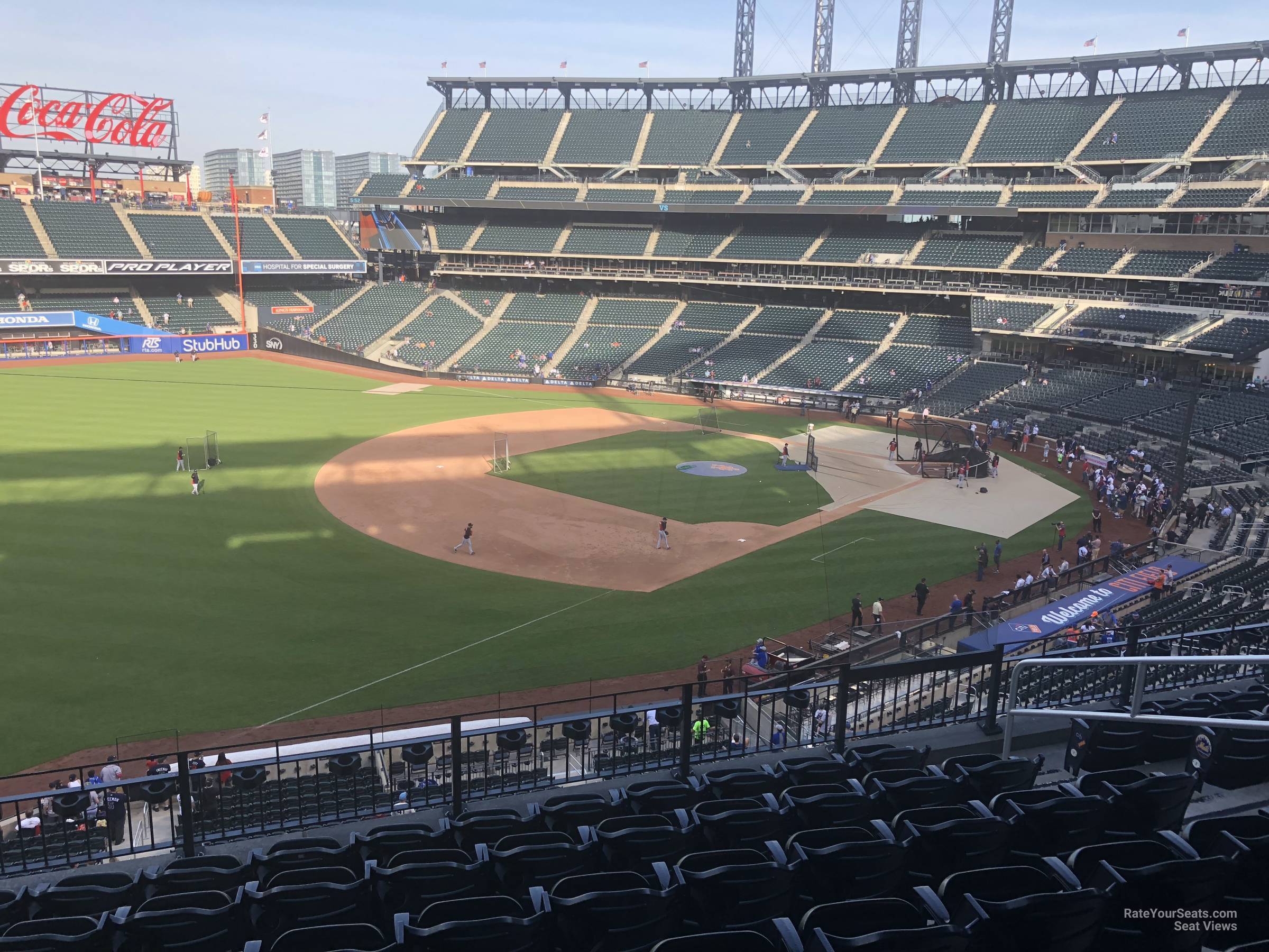 section 331, row 7 seat view  for baseball - citi field
