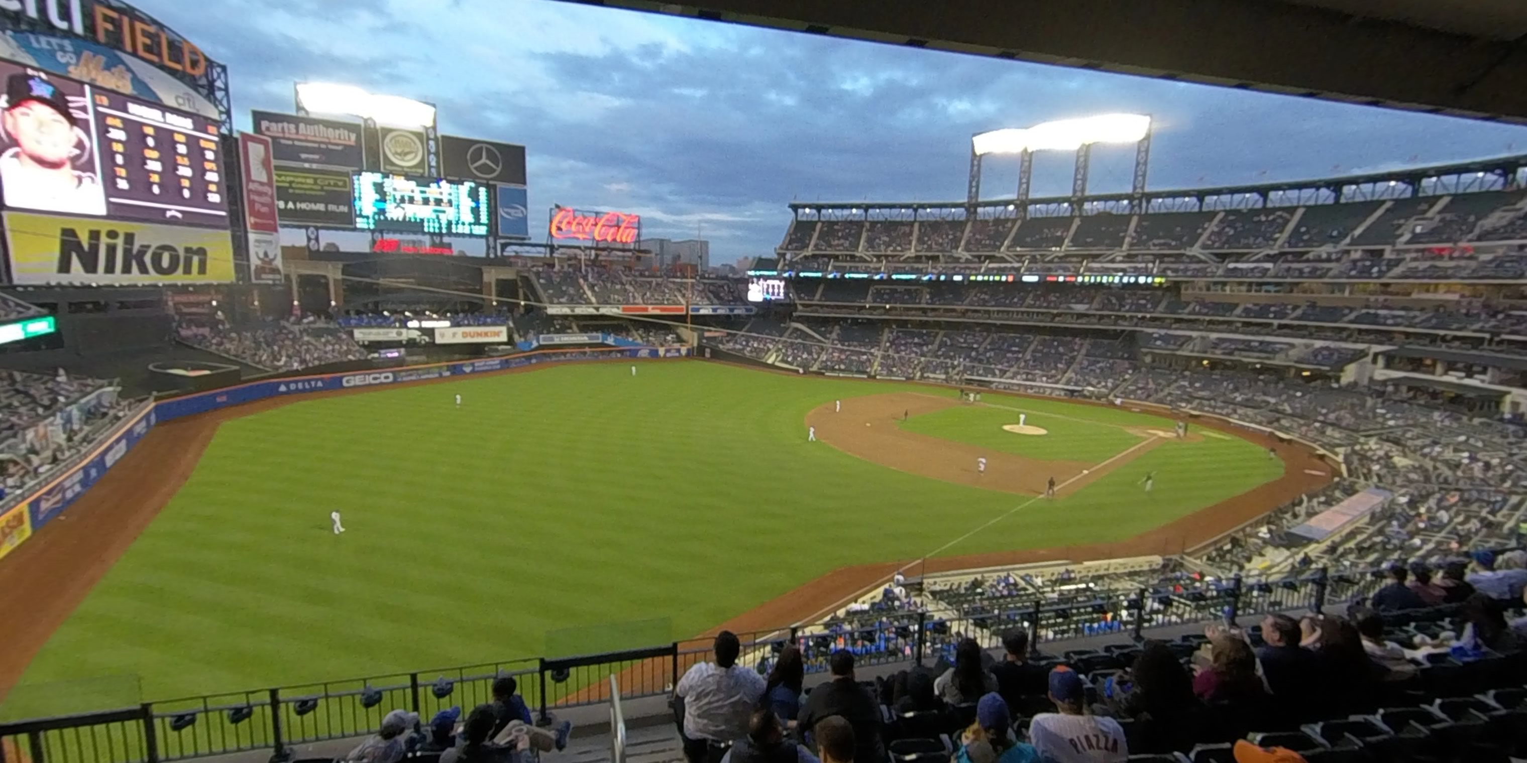 section 332 panoramic seat view  - citi field