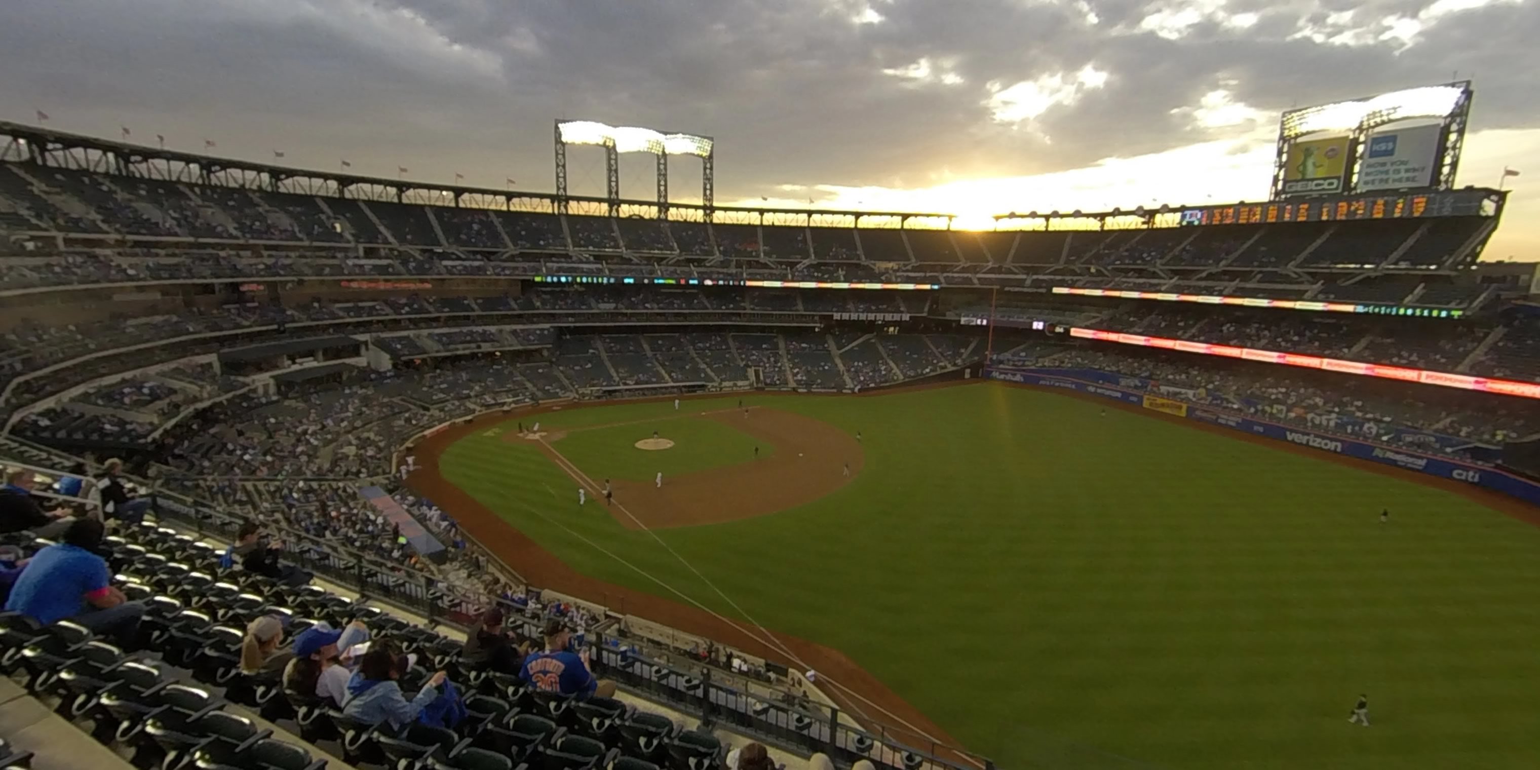 section 401 panoramic seat view  - citi field