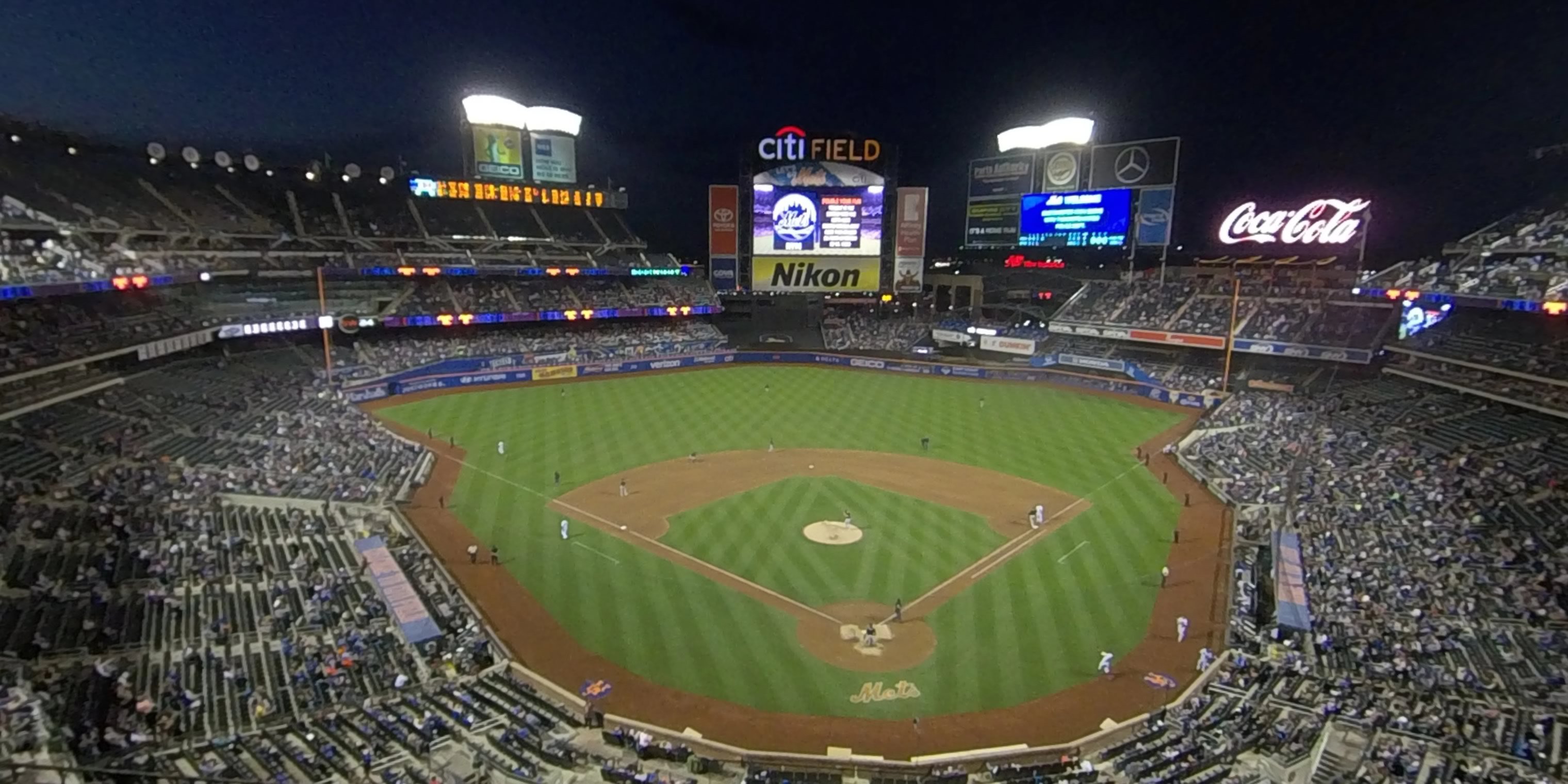 section 416 panoramic seat view  - citi field