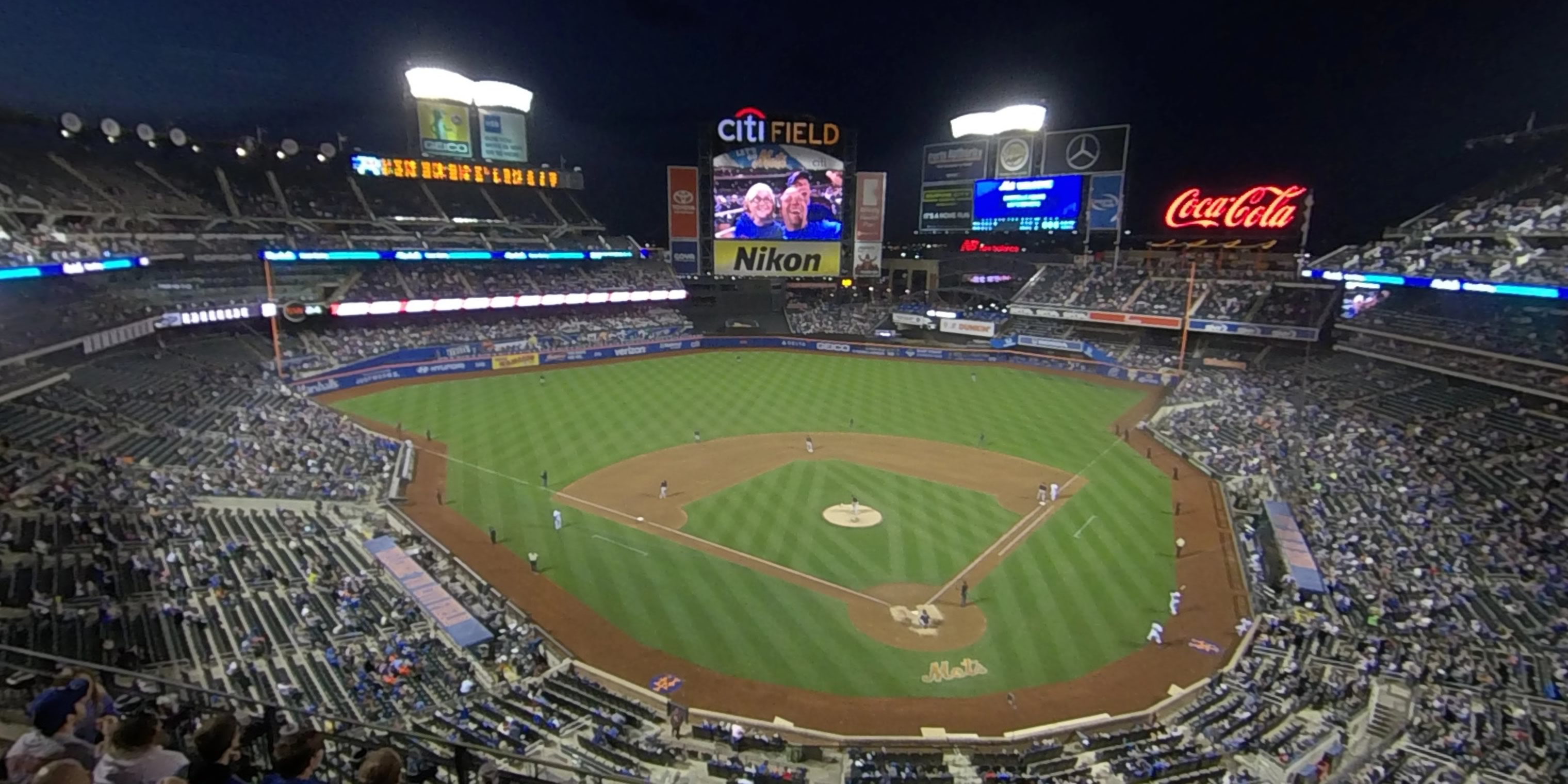 section 416 panoramic seat view  - citi field