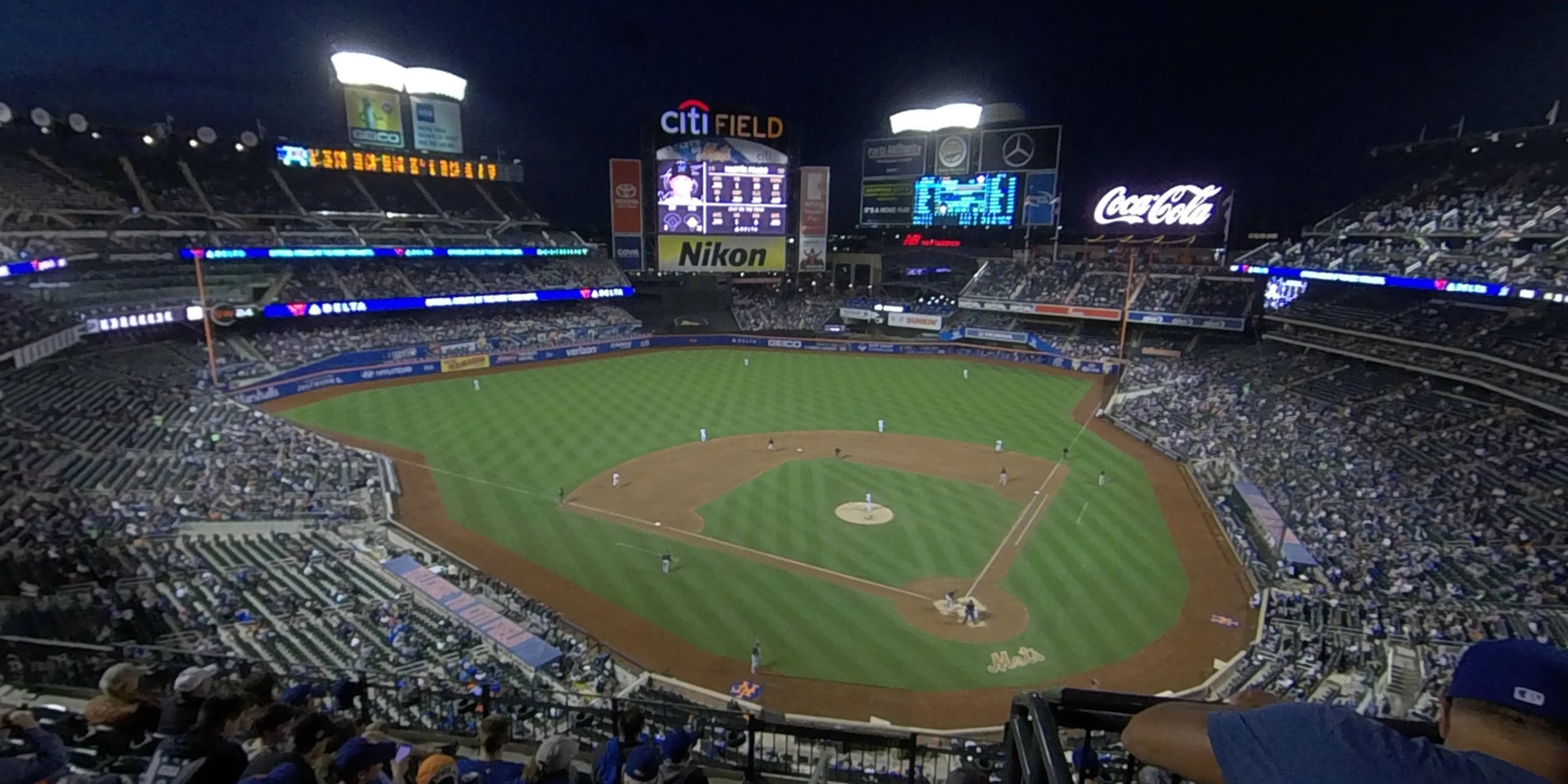 section 417 panoramic seat view  - citi field