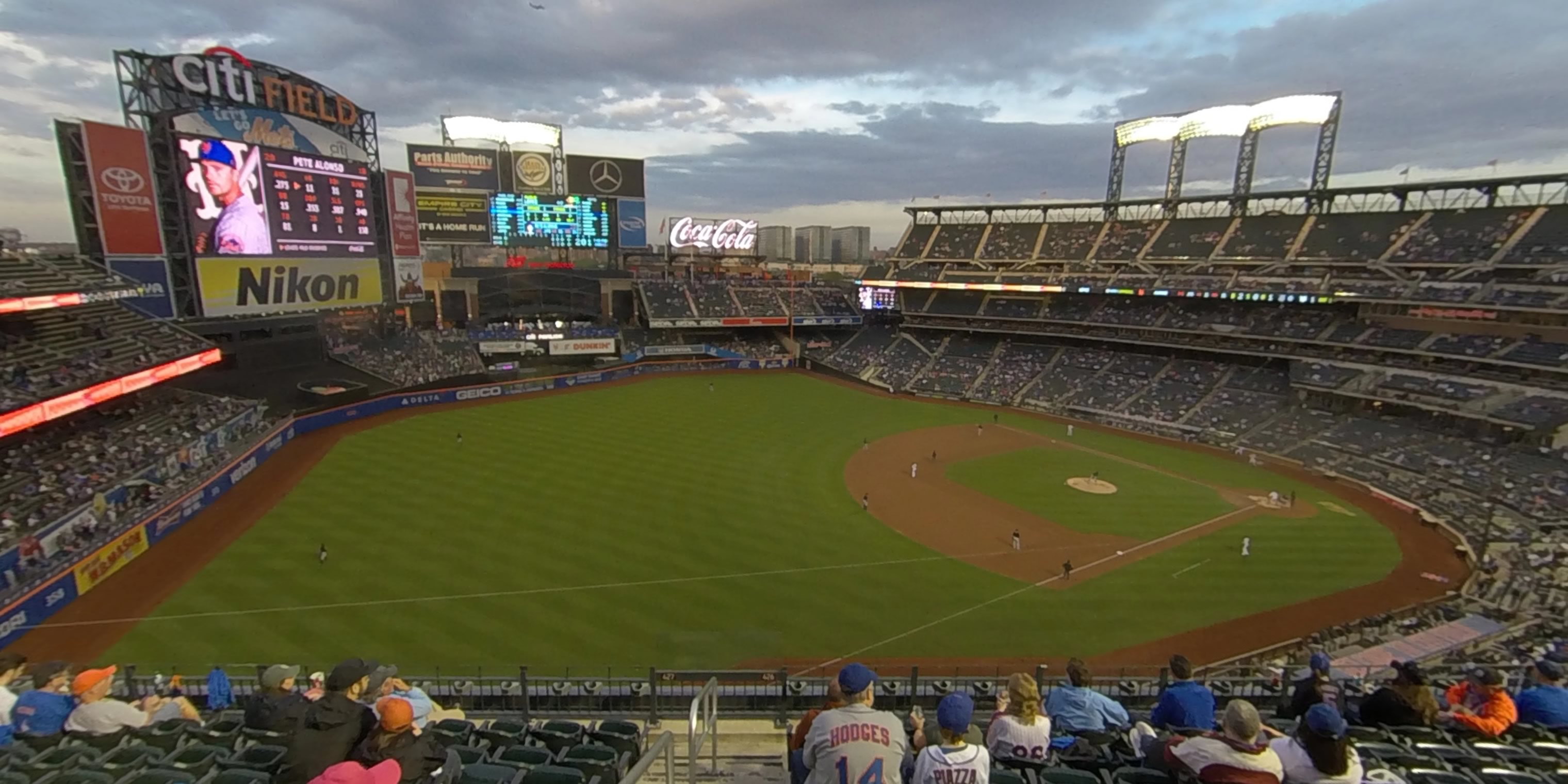 section 426 panoramic seat view  - citi field