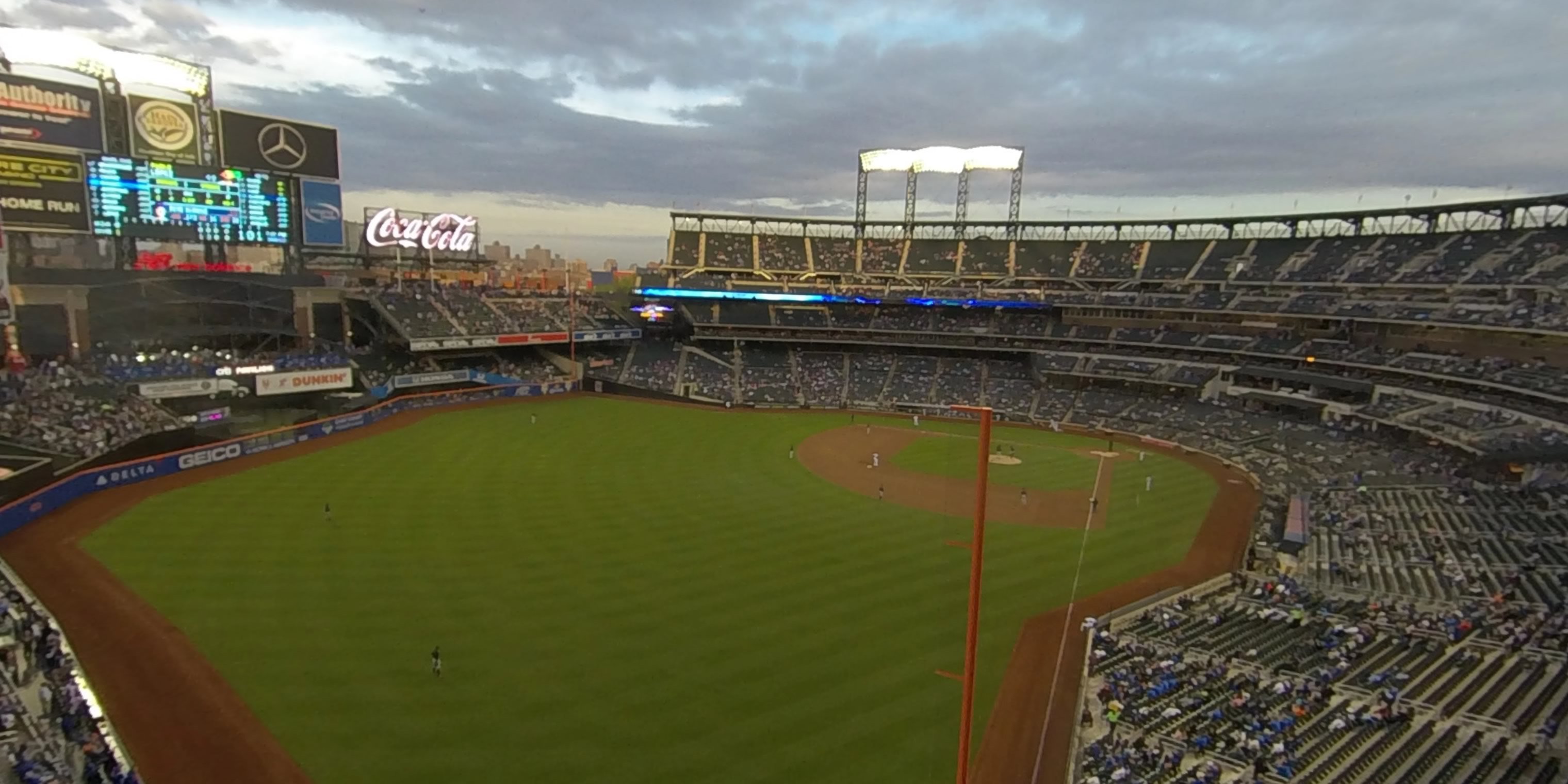 section 430 panoramic seat view  - citi field