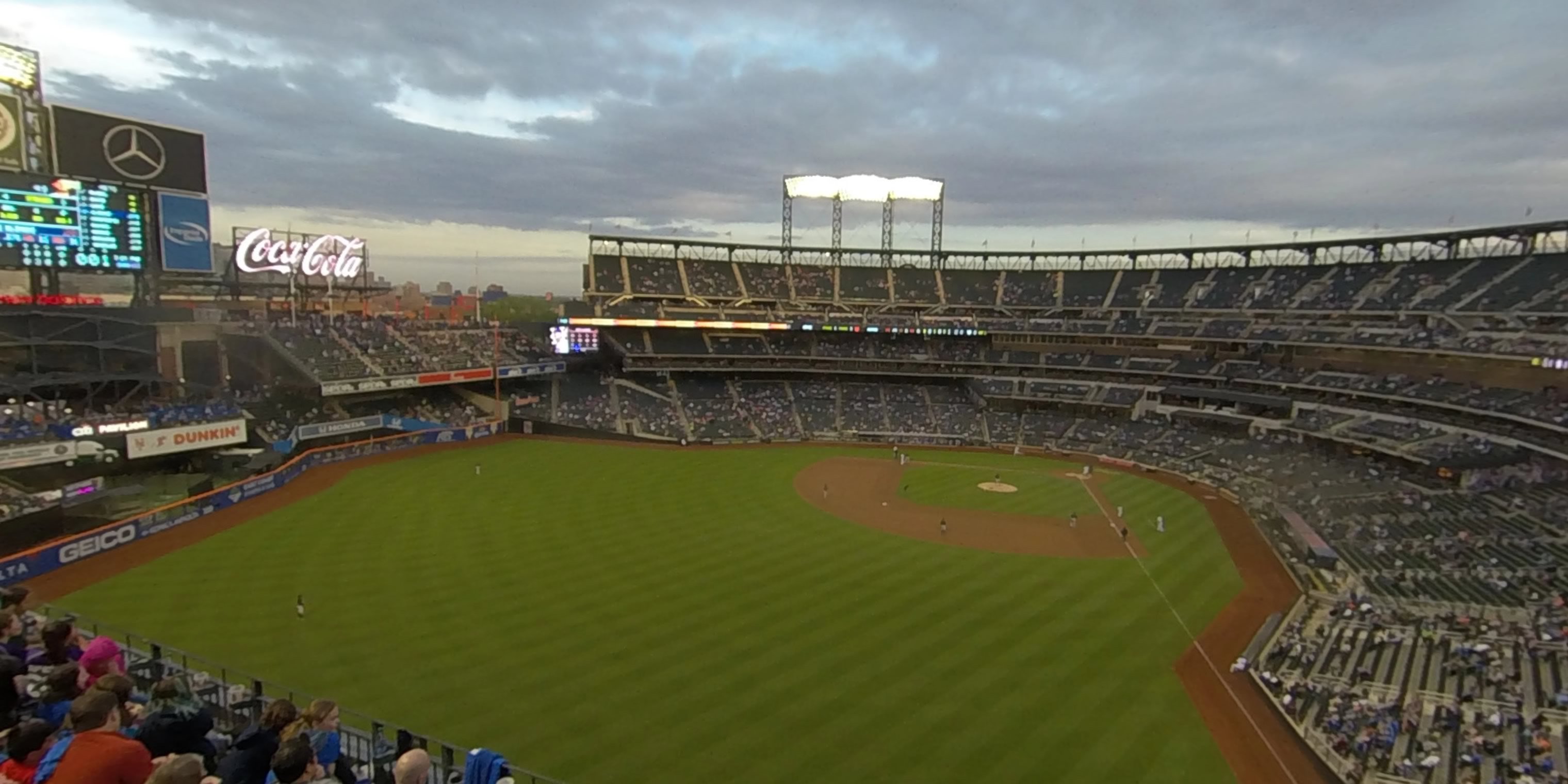 section 432 panoramic seat view  - citi field