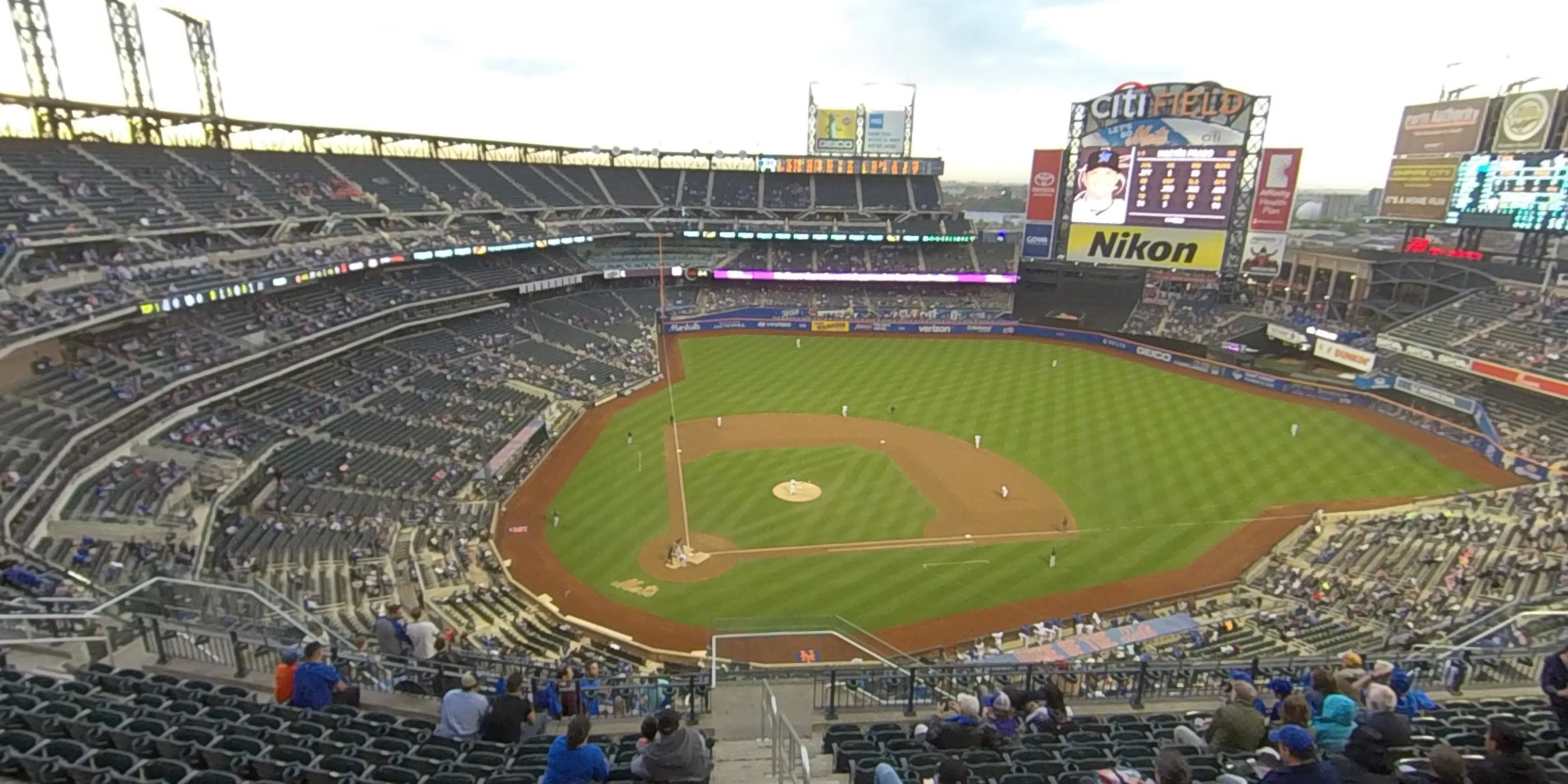 section 509 panoramic seat view  - citi field