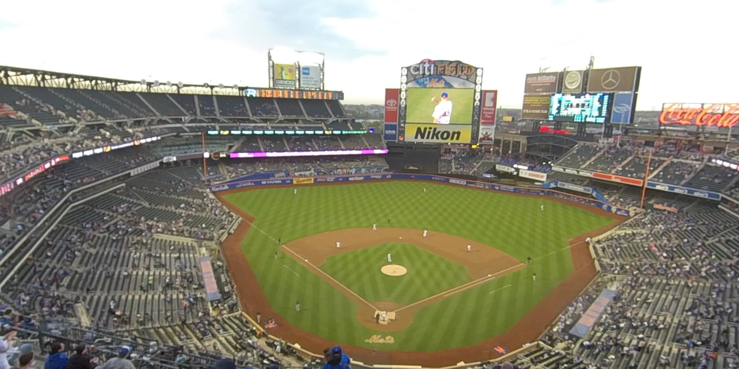 section 513 panoramic seat view  - citi field