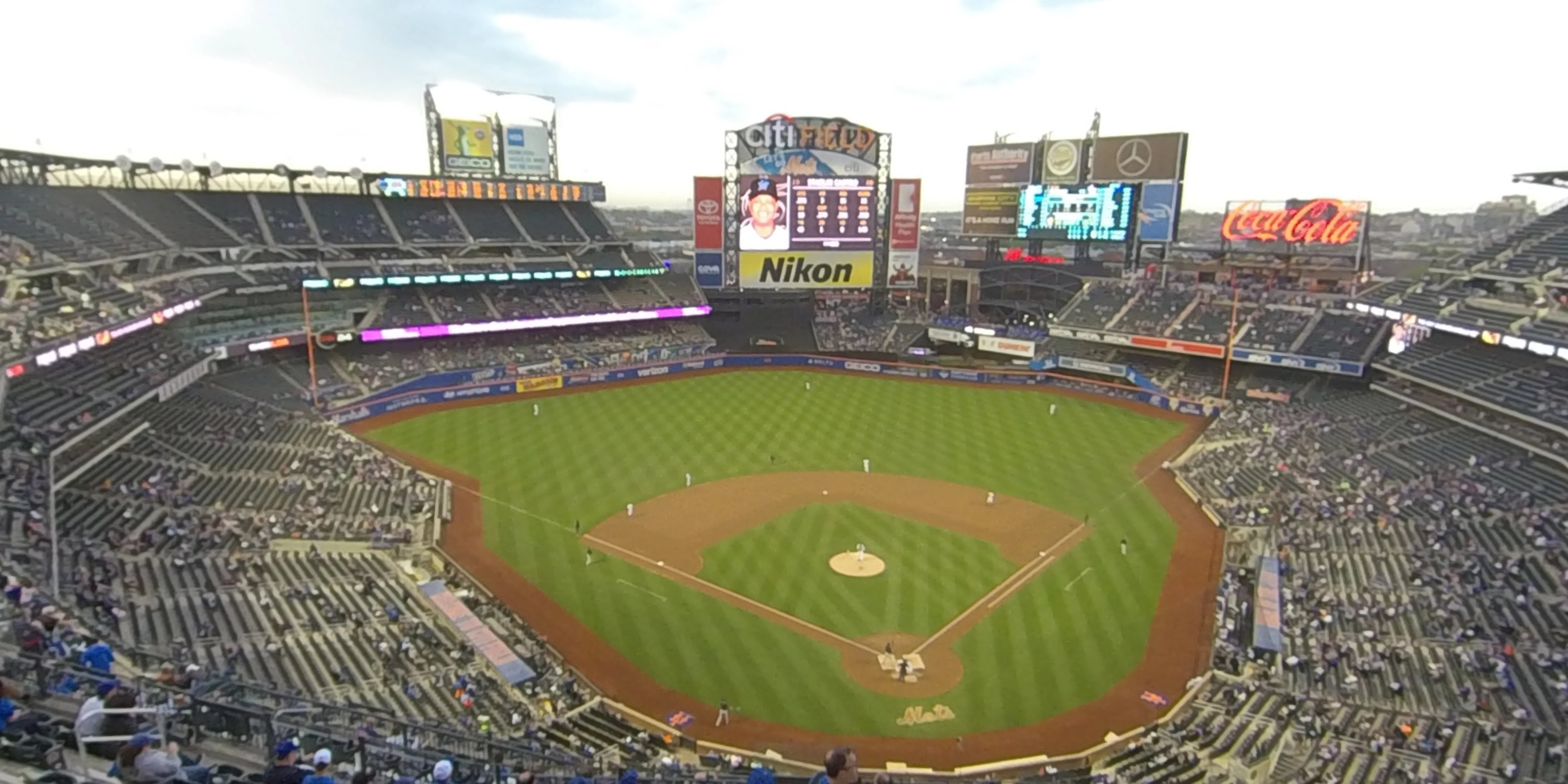 section 515 panoramic seat view  - citi field