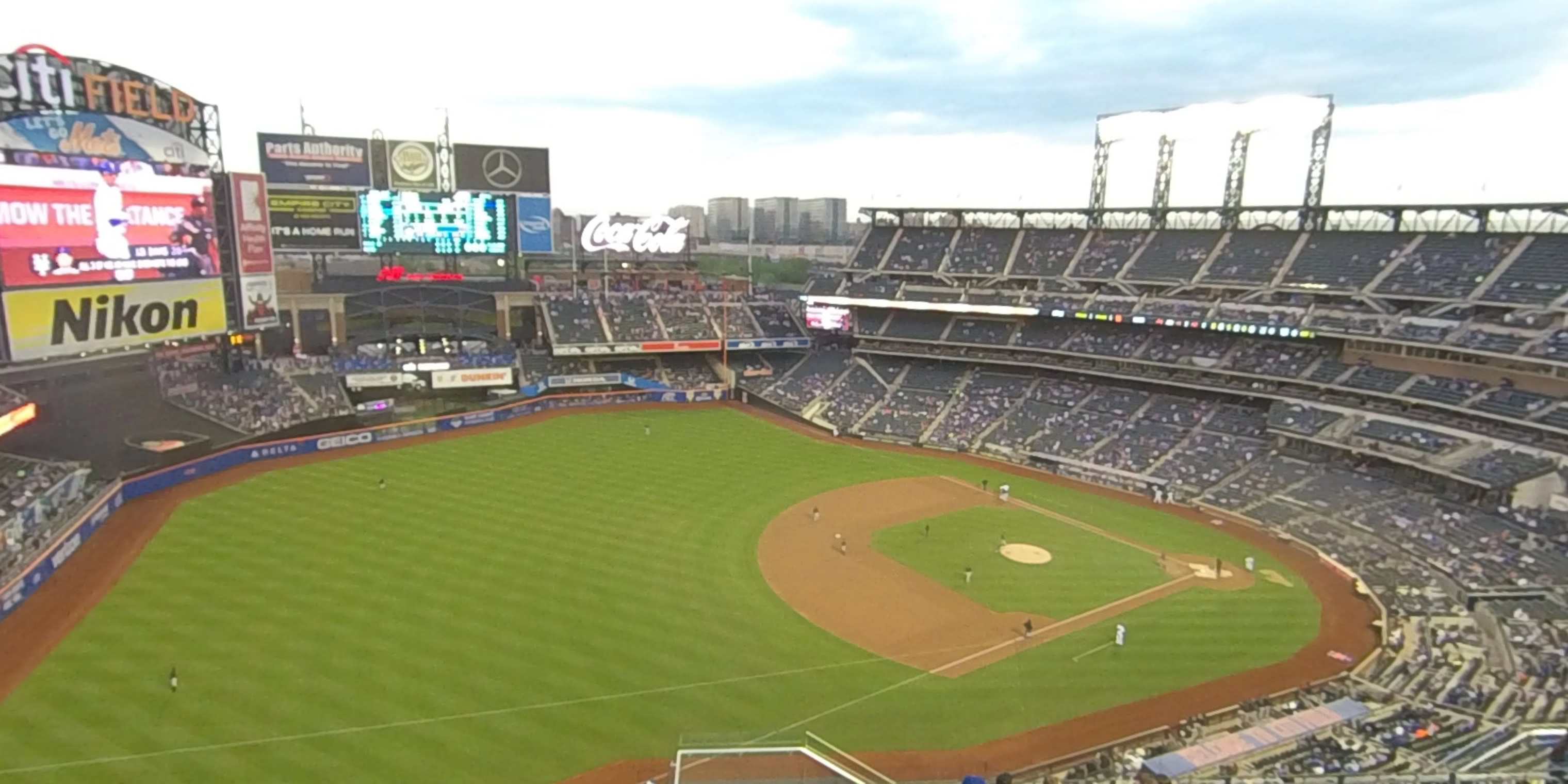section 525 panoramic seat view  - citi field