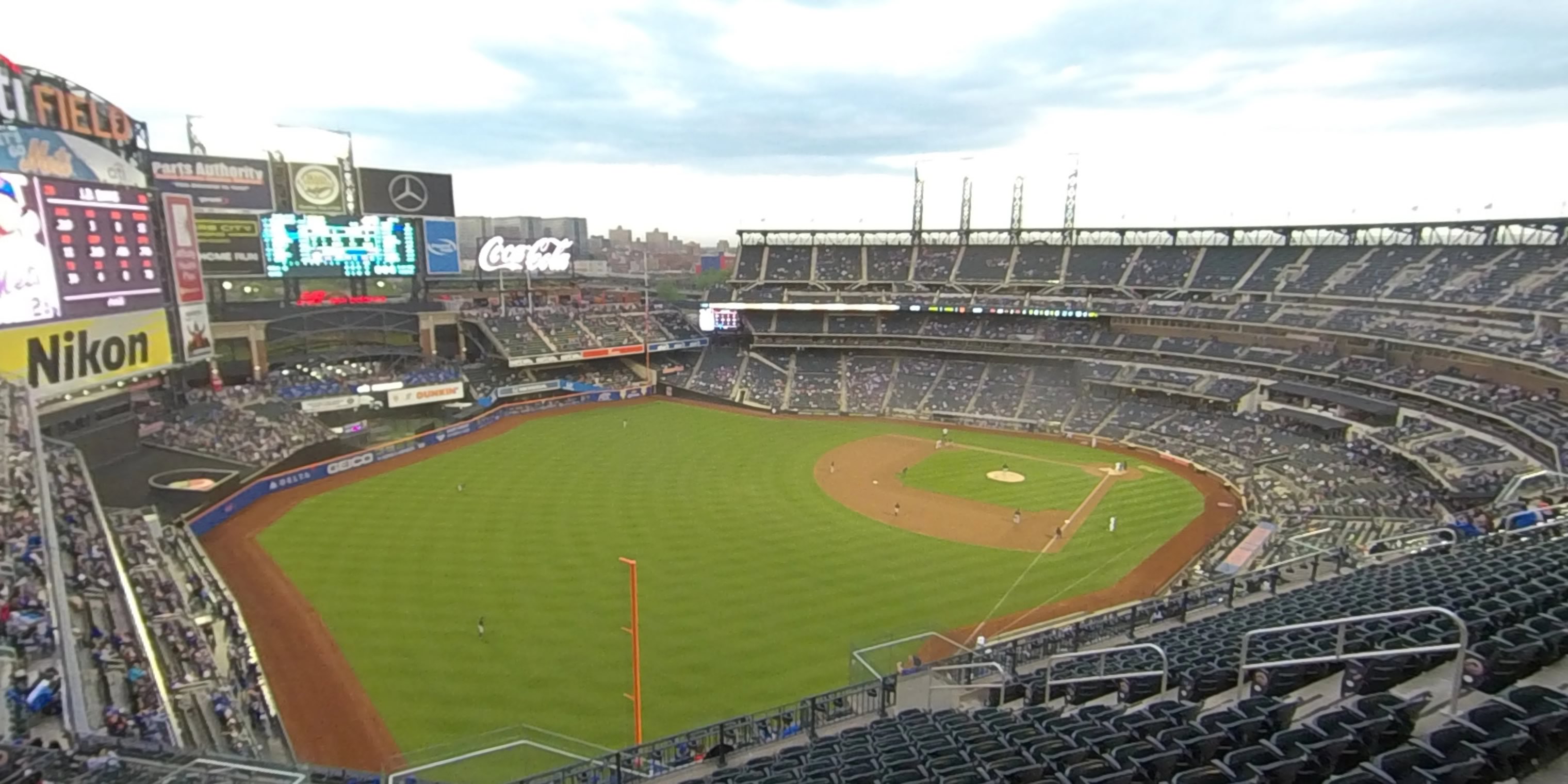 section 529 panoramic seat view  - citi field
