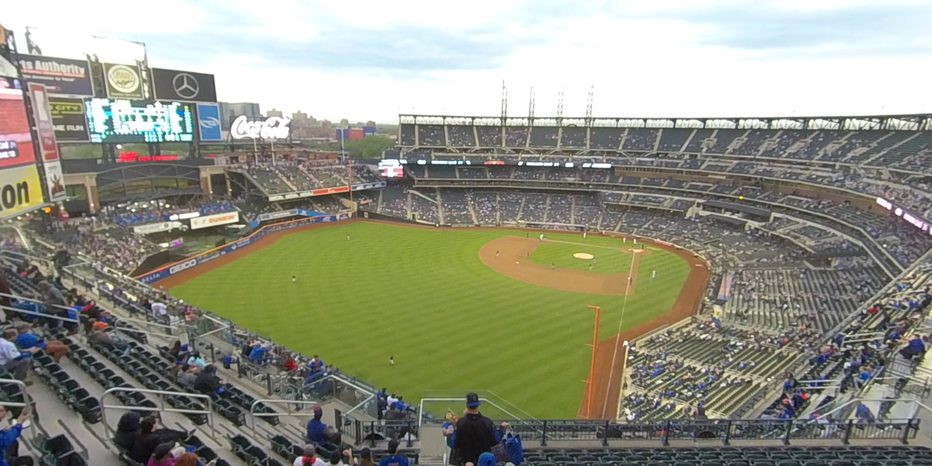 section 531 panoramic seat view  - citi field