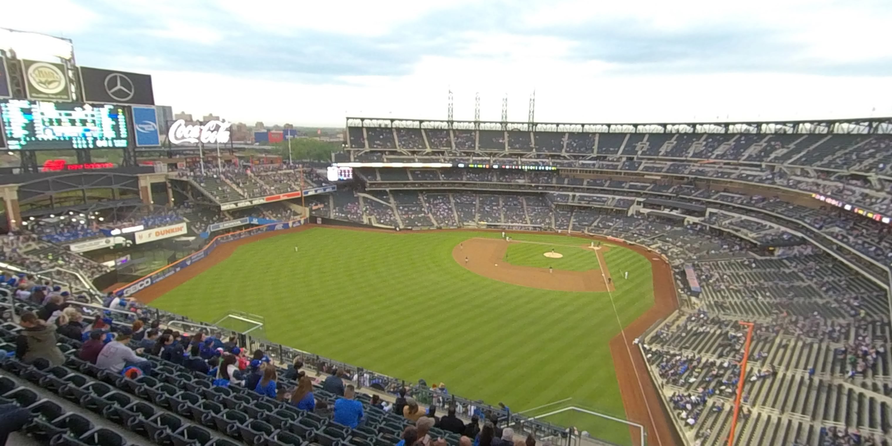 section 533 panoramic seat view  - citi field