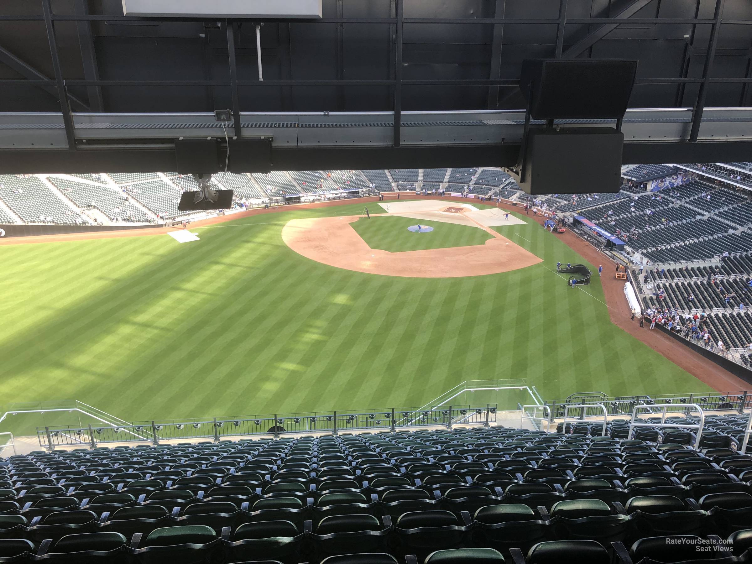 section 537, row 17 seat view  for baseball - citi field