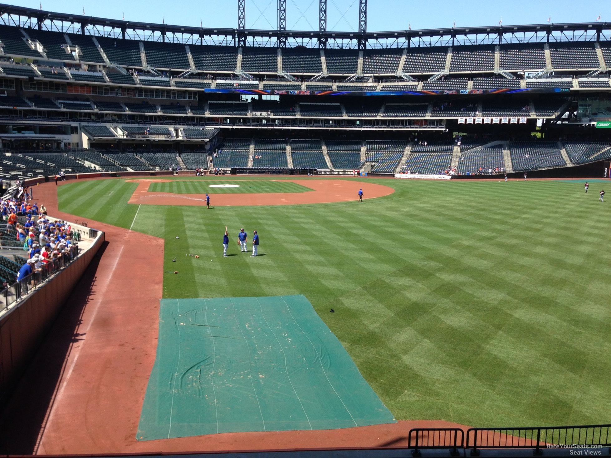 section 103, row 12 seat view  for baseball - citi field