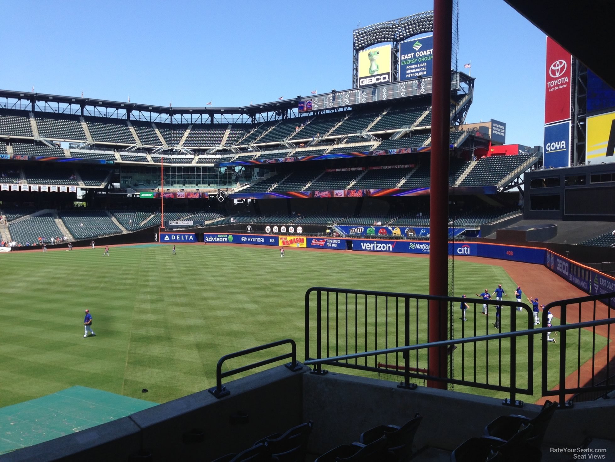 Section 104 at Citi Field