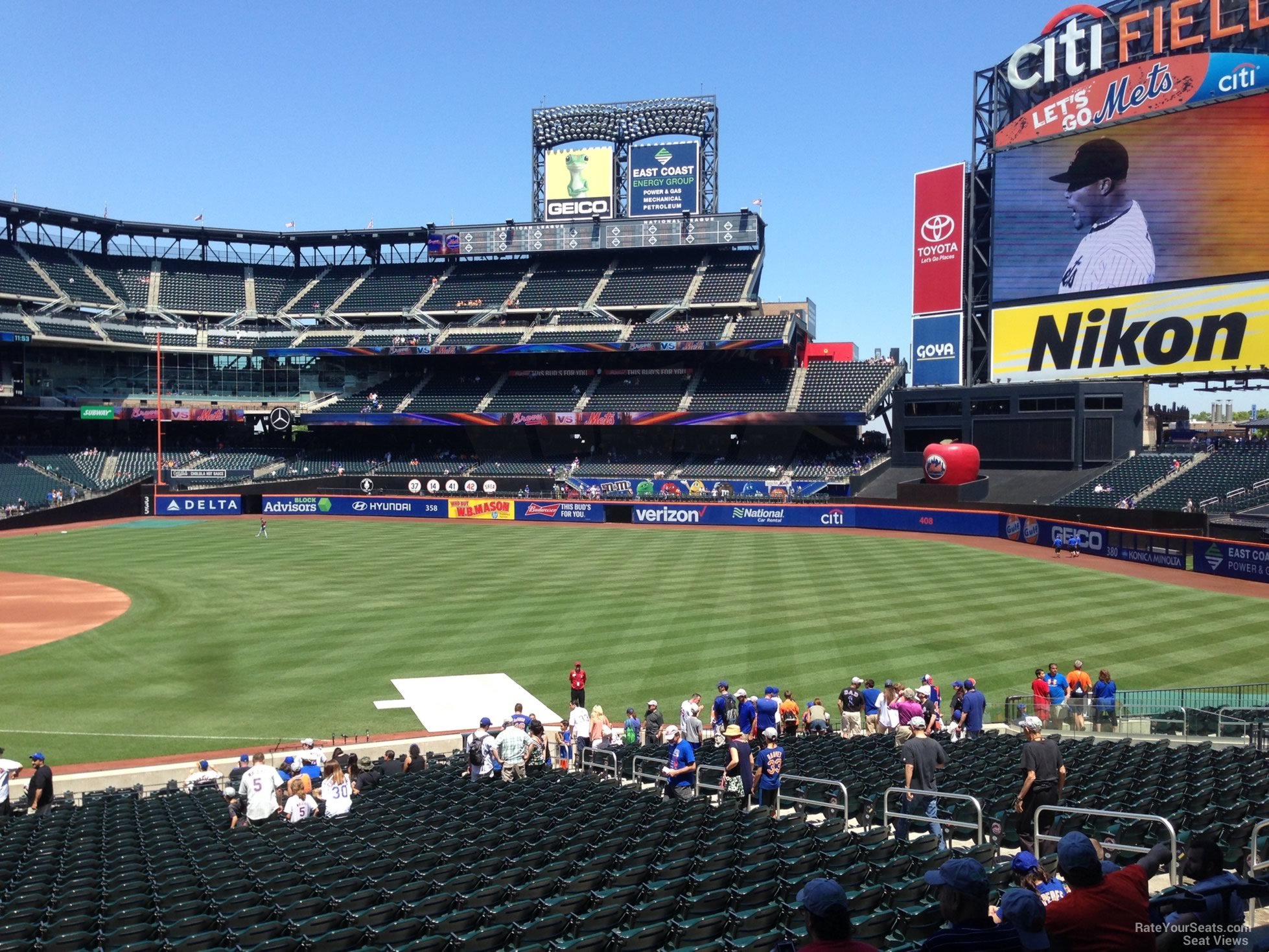 section 109 row 31 citi field