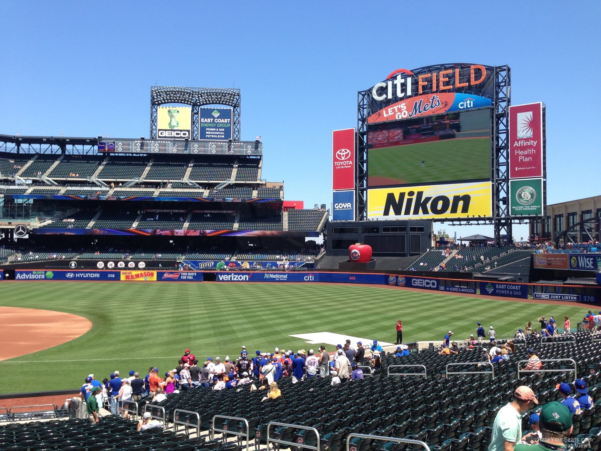 Classic East Seating Chart Citi Field