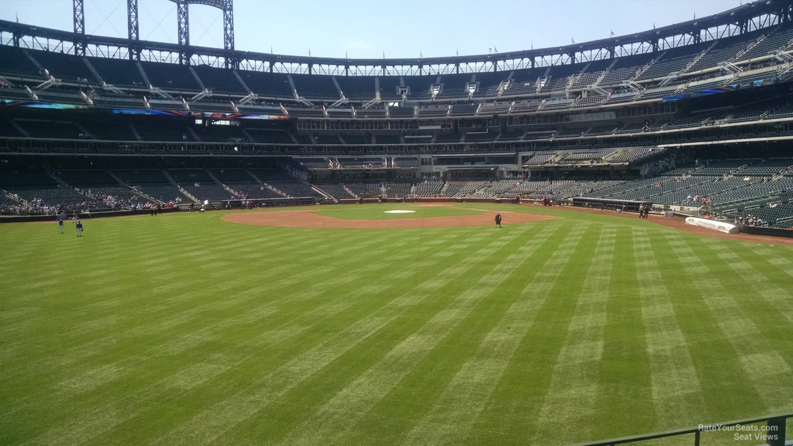 section 137, row 3 seat view  for baseball - citi field