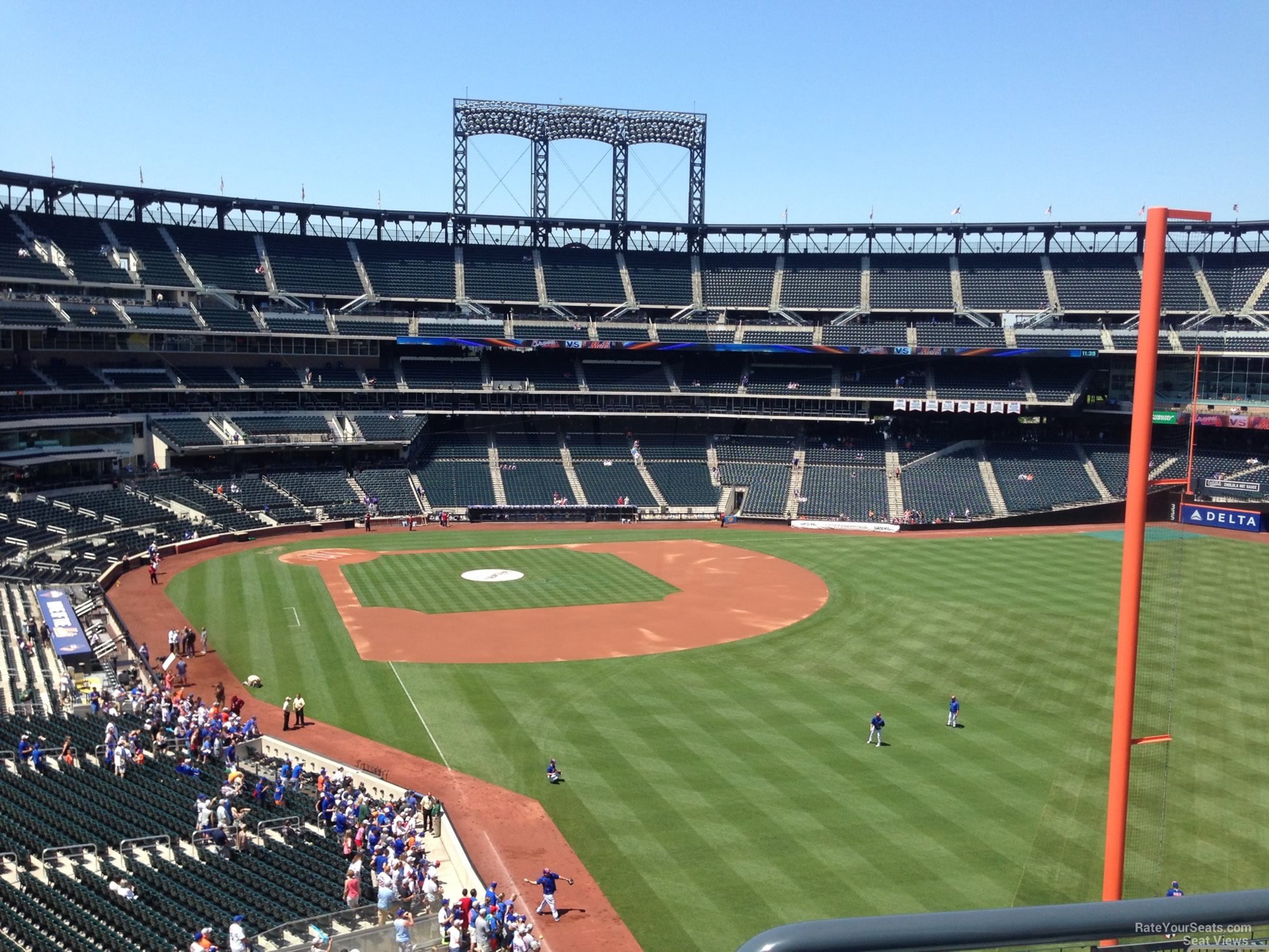 section 304, row 14 seat view  for baseball - citi field