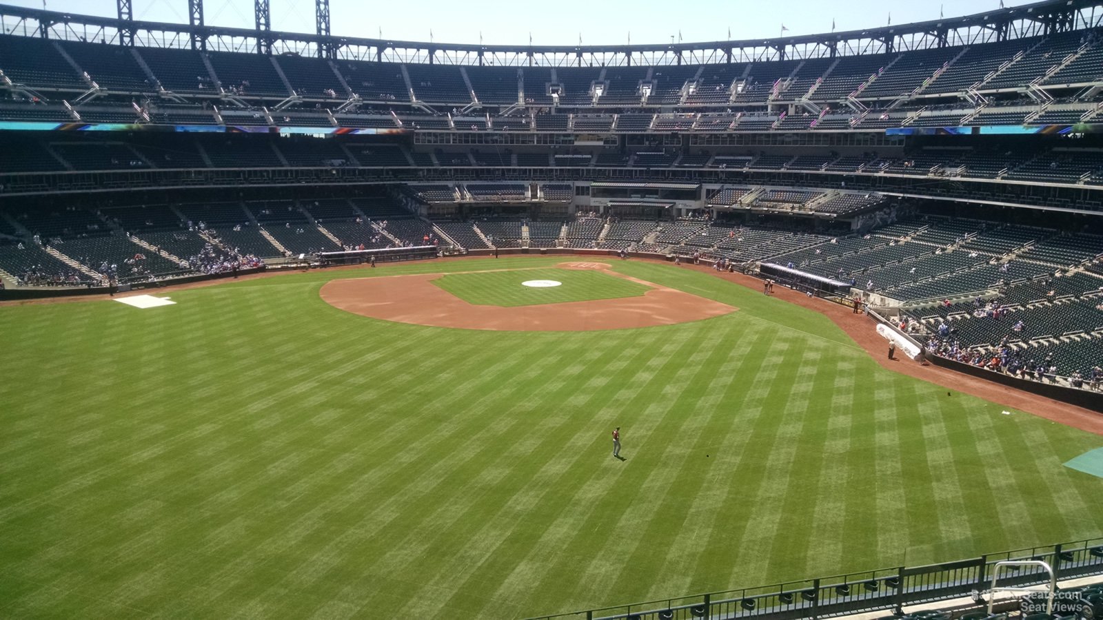 section 337, row 11 seat view  for baseball - citi field