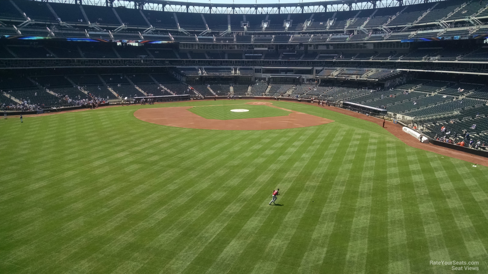 section 337, row 3 seat view  for baseball - citi field