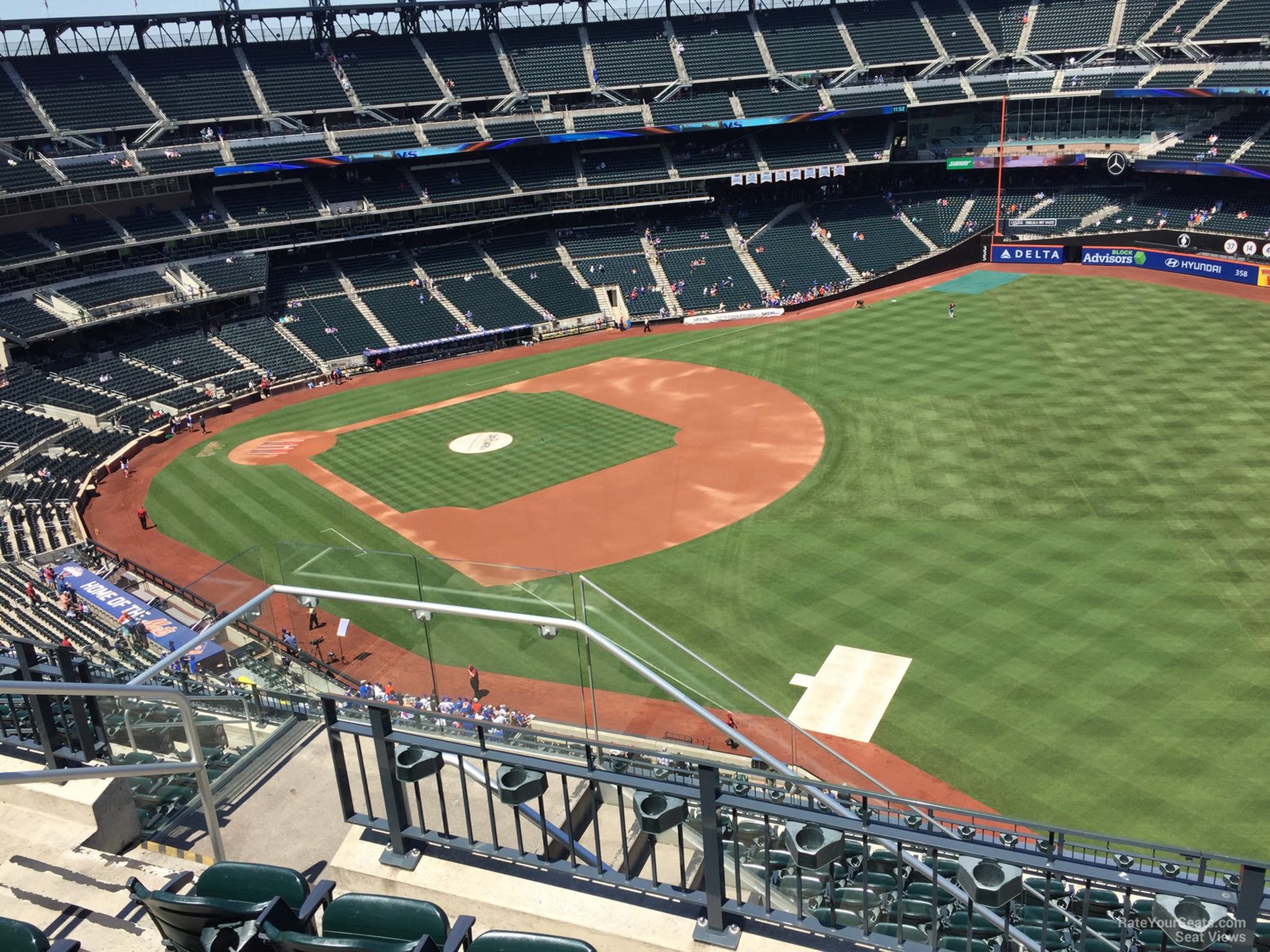 section 501, row 4 seat view  - citi field
