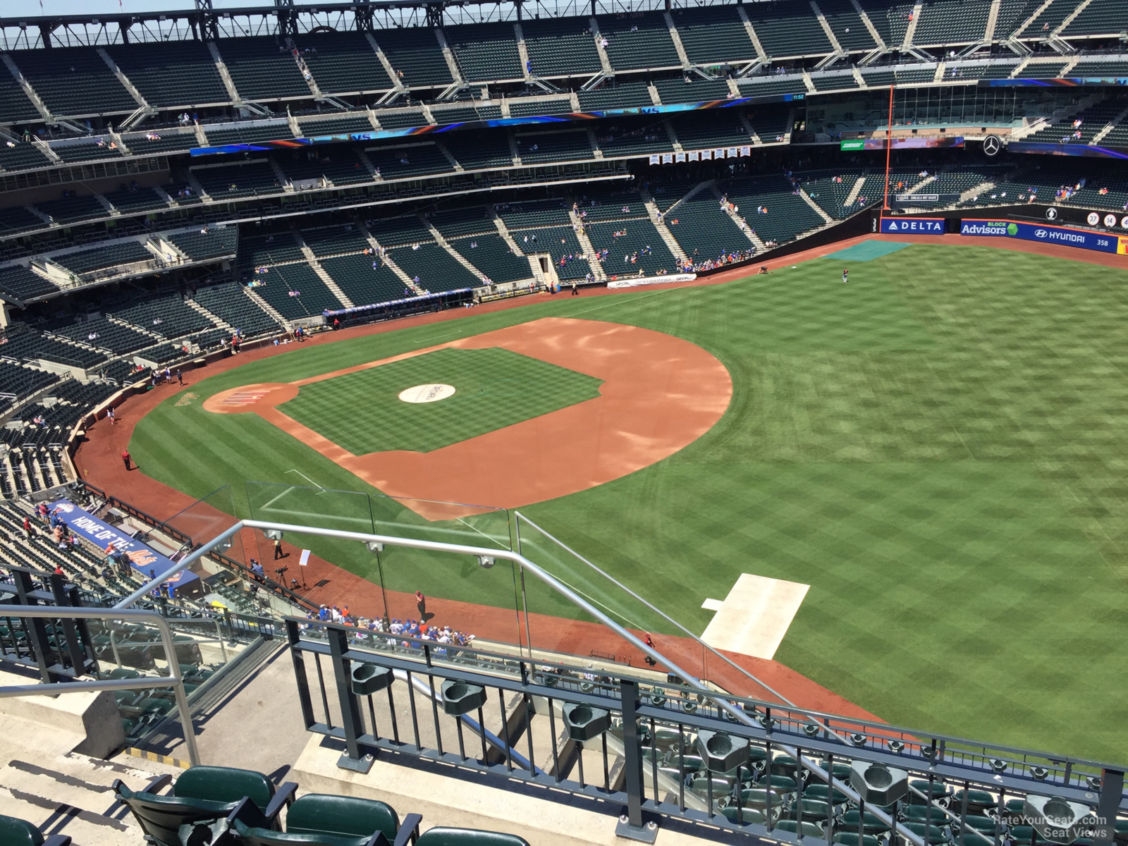 section 501, row 4 seat view  for baseball - citi field