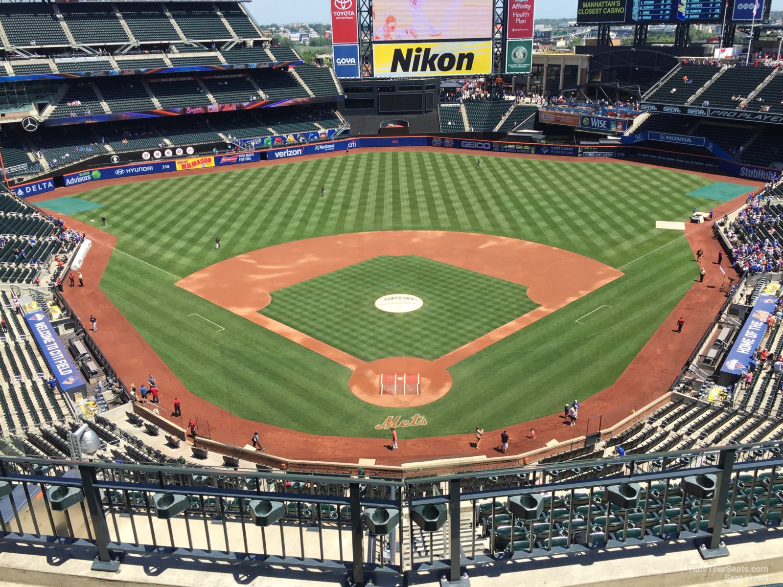 section 514, row 4 seat view  - citi field