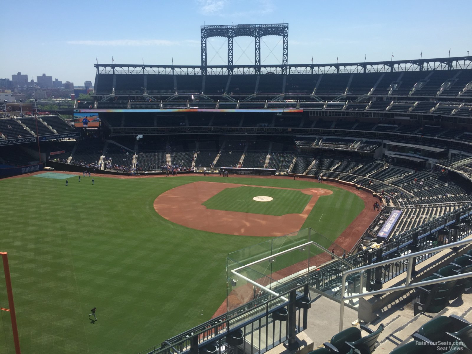 section 529, row 4 seat view  for baseball - citi field
